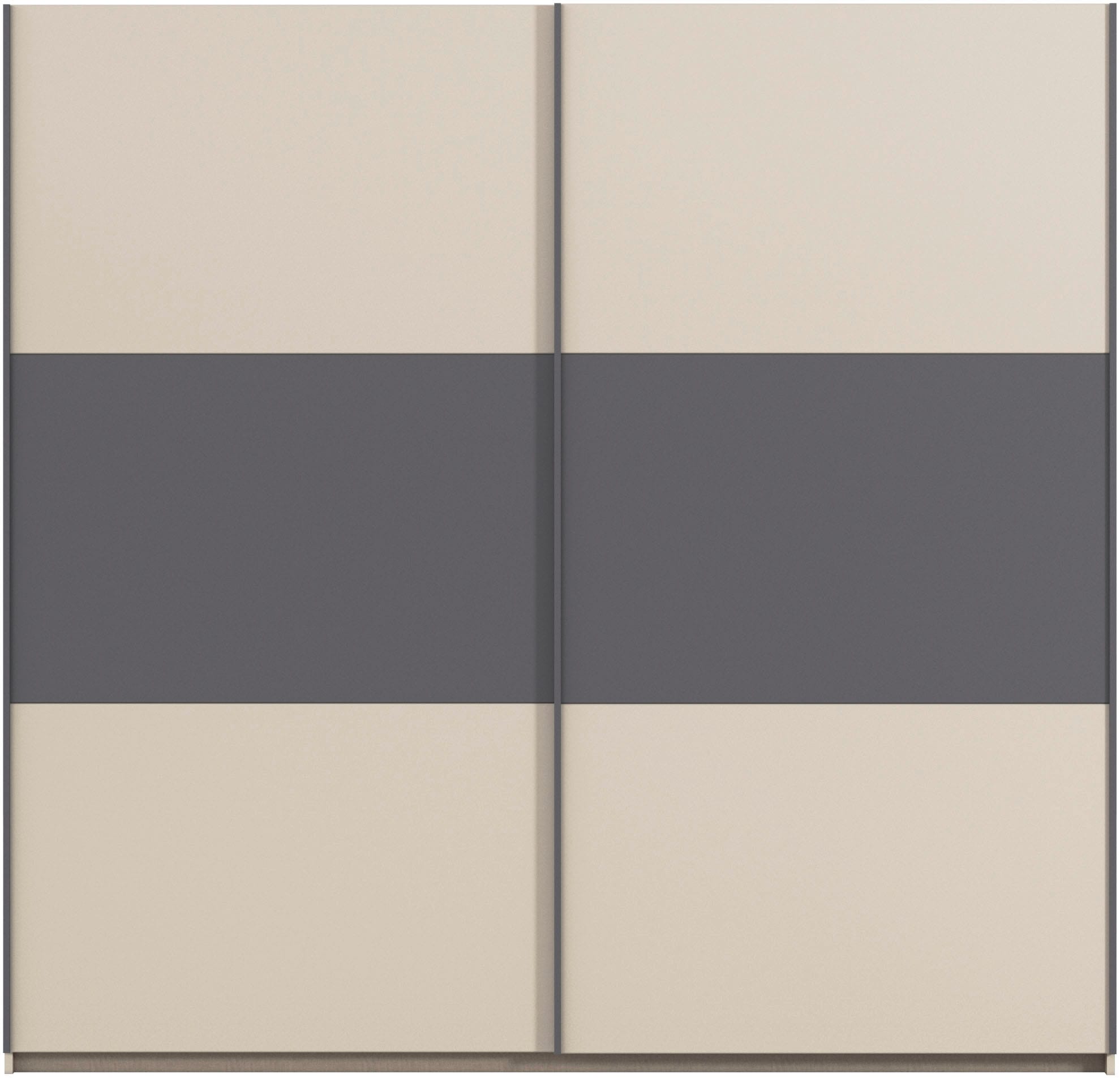 rauch Schwebetürenschrank »Kleiderschrank Schrank Garderobe Schlafzimmerschrank SAJO«, in 2 Breiten (218, 261 cm) optional mit Spiegel MADE IN GERMANY