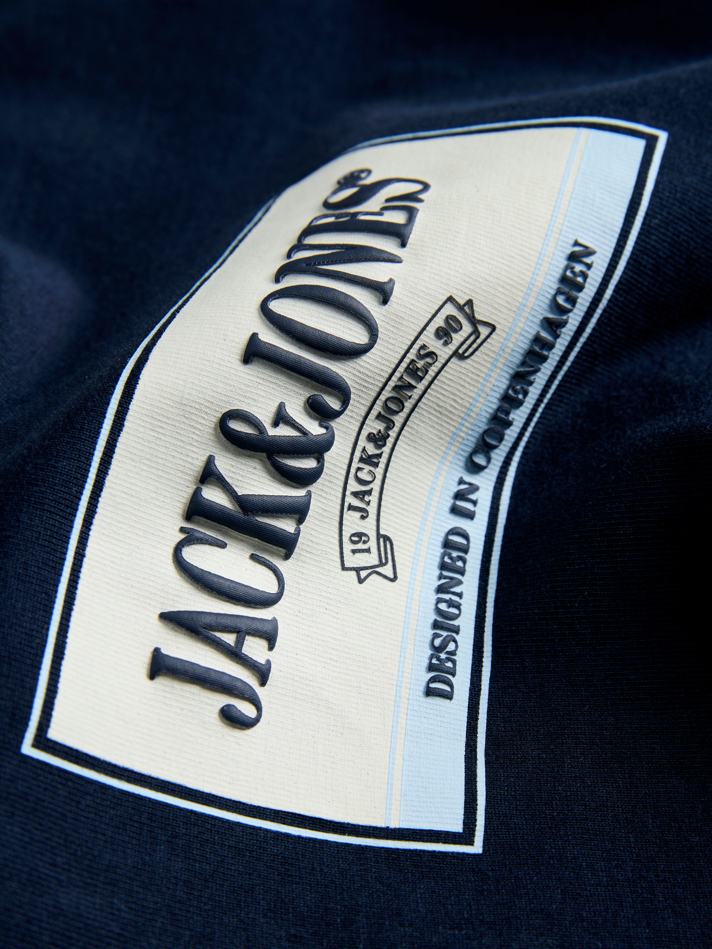 Jack & Jones Junior Langarmshirt »JORFREDERIKSBERG GRAPHIC BOX TEE LS JNR« Baumwolle, regular fit