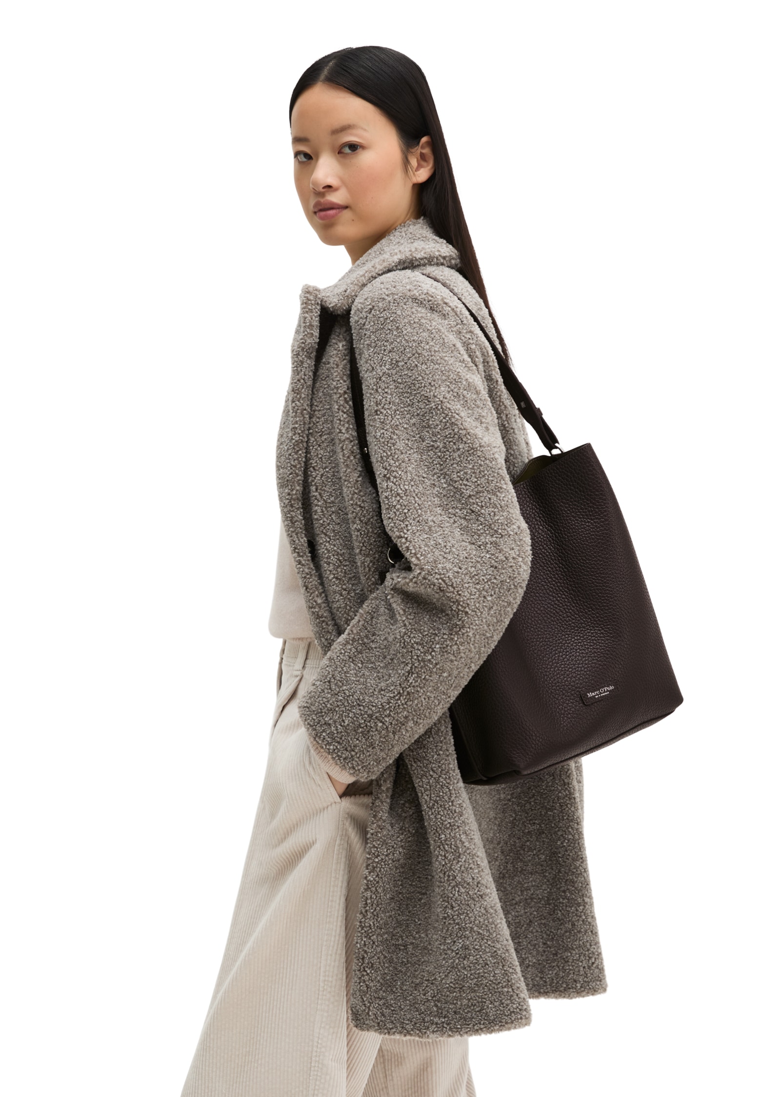 Marc O'Polo Accessories Henkeltasche »Brinja« Henkeltasche, Damen Umhängetasche in klassischer Optik