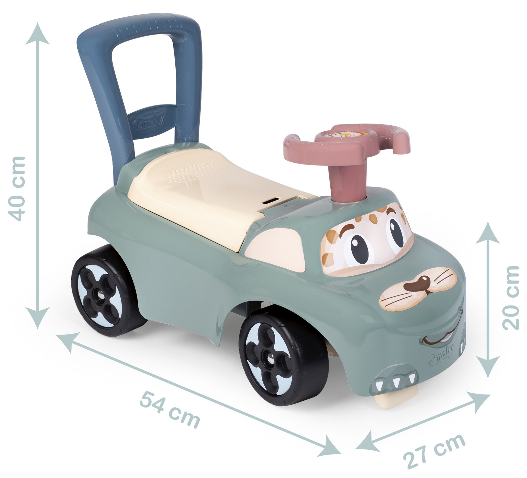 Smoby Rutscherauto »Little Smoby, Mein erstes Auto«, auch als Lauflernhilfe nutzbar