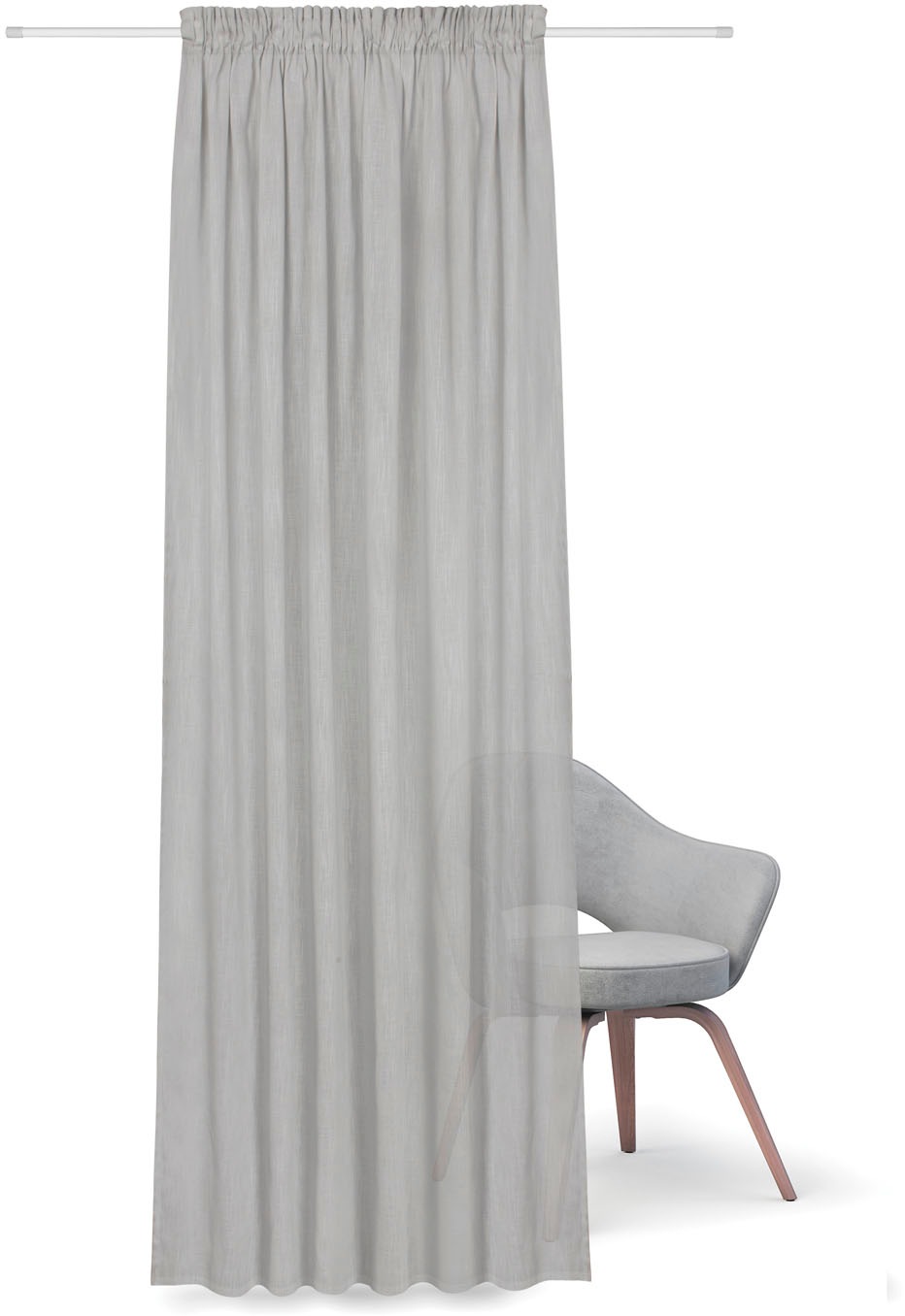 Feel of Nature Gardine »Freja« Kräuselband 1 Stk. tlg. HxB: 245x140 günstig online kaufen