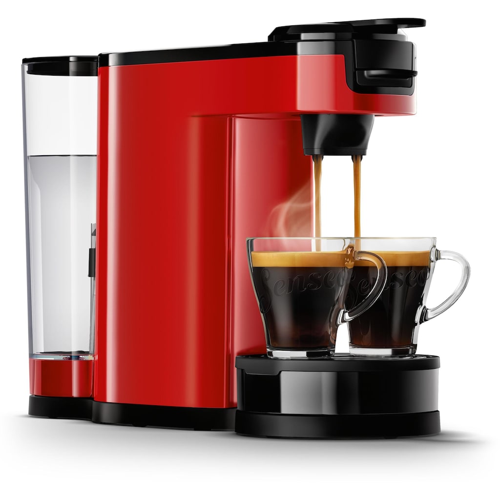 Philips Senseo Kaffeepadmaschine »SENSEO® Switch HD6592/80«, 1 l Kaffeekanne, Papierfilter, Kaffeepaddose im Wert von 9,90 € UVP