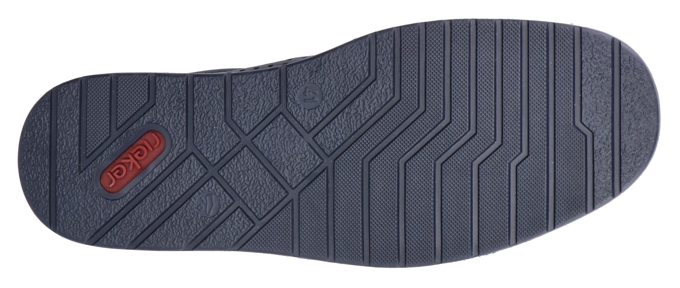 Rieker Slipper, Slip-on Sneaker, Loafer, Komfortschuh mit Gummizug für guten Sitz
