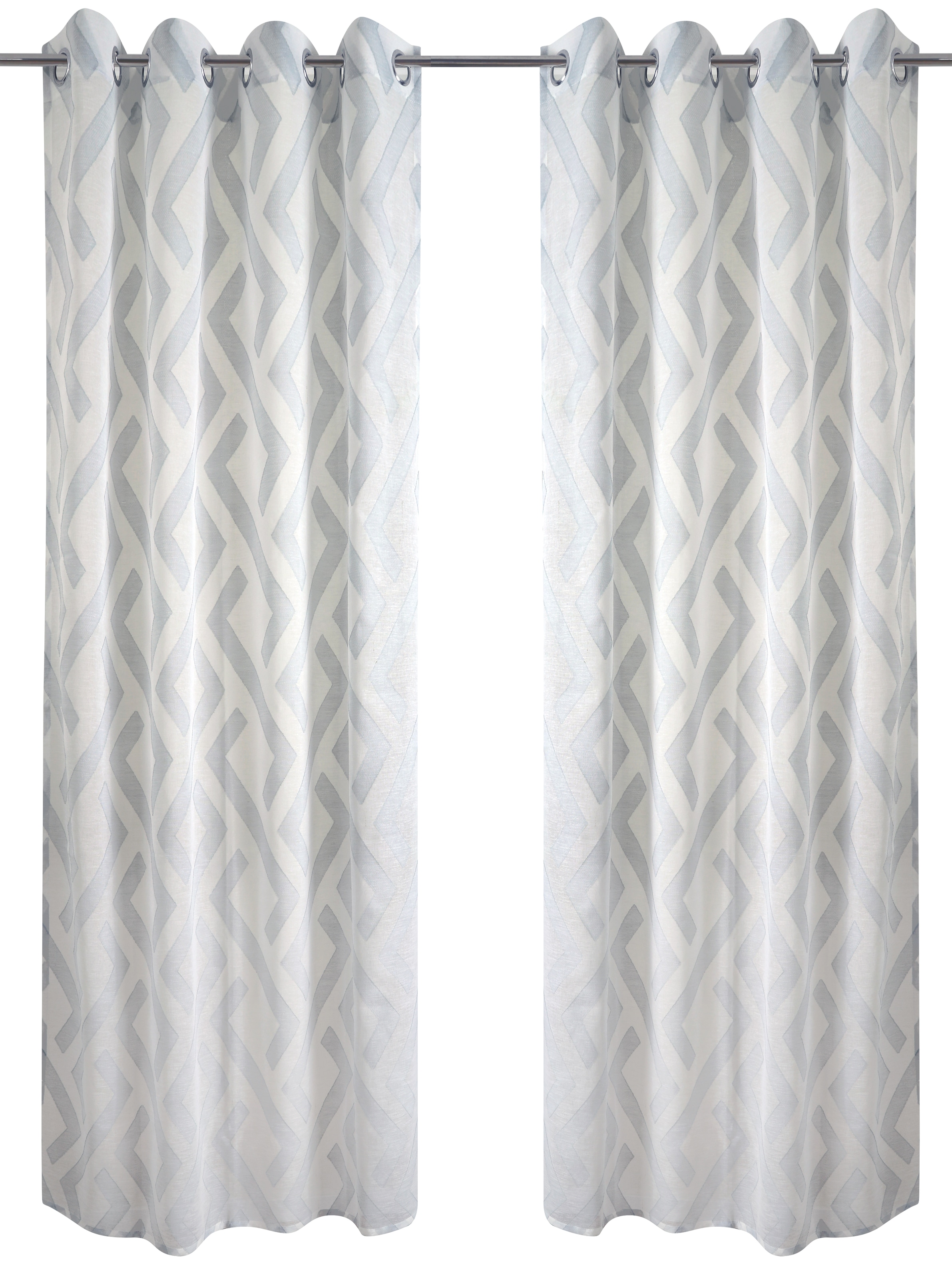 Bruno Banani Gardine »Lynn« Ösen 1 Stk. tlg. schöner Schal, Scherli, zeitlo günstig online kaufen