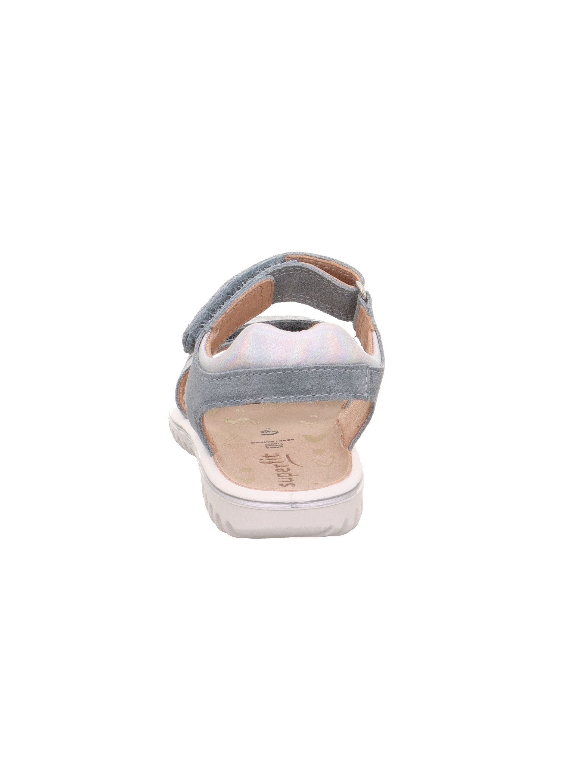 Superfit Sandale »SPARKLE WMS: mittel«  Klett-Sandalette mit Leomuster, Größenschablone zum Download