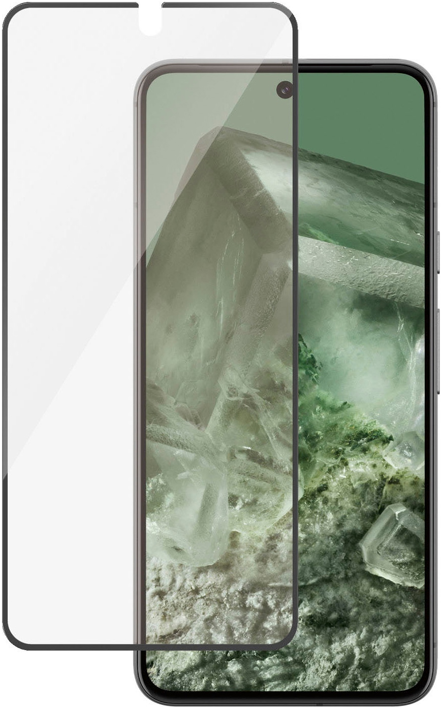 PanzerGlass Displayschutzfolie »Displayschutz Google Pixel 8 - Ultra-Wide Fit«, für Google Pixel 8, (1 St.), Kratz-& Stoßfest,Antibakteriell,Berührungsempfindlich,Simpel Anbringen