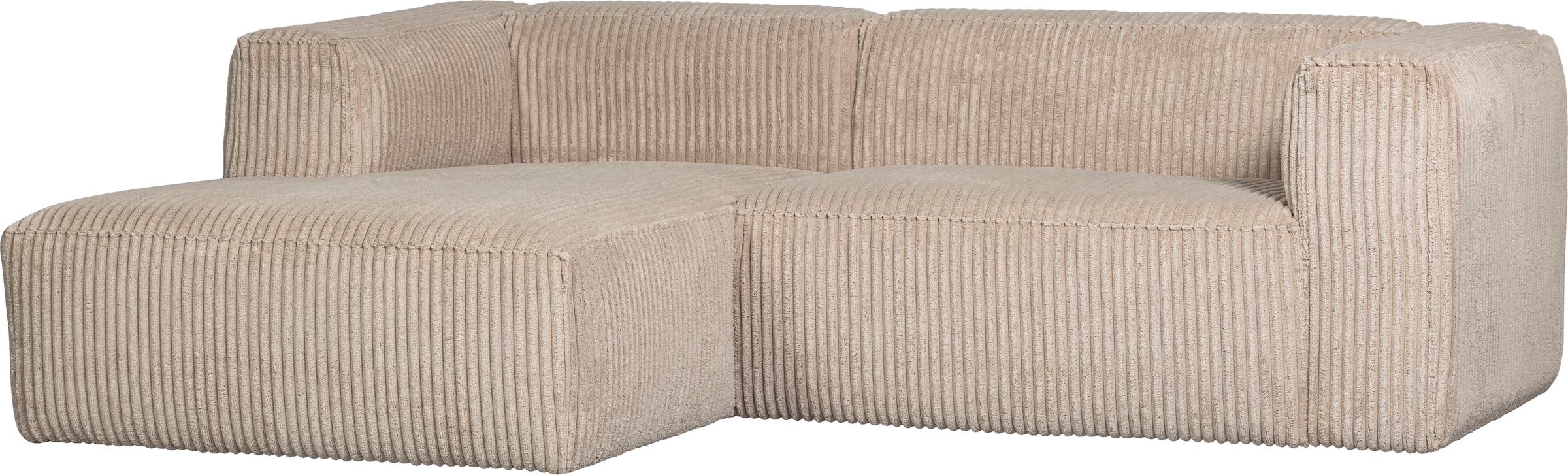 WOOOD Ecksofa "Bean" Chaiselongue-Sofa, Breite 254 cm günstig online kaufen