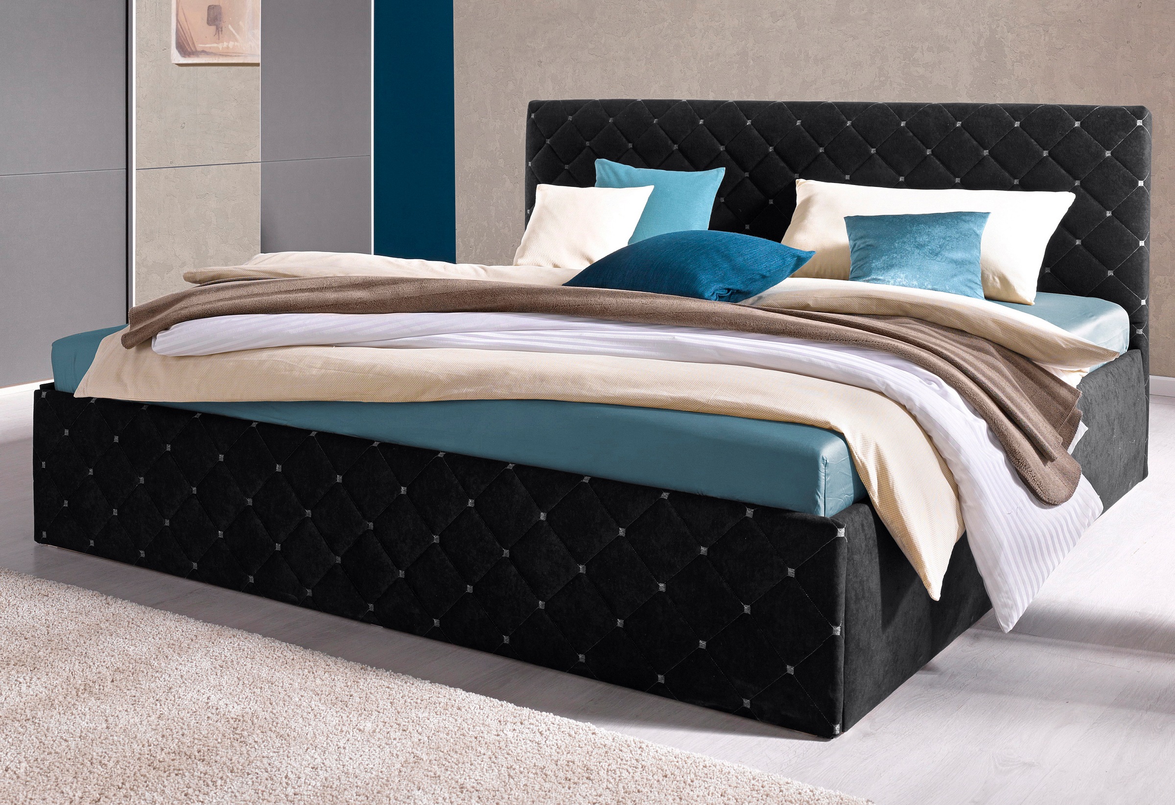 Westfalia Schlafkomfort Polsterbett inkl. Bettkasten bei Ausführung mit Mat günstig online kaufen