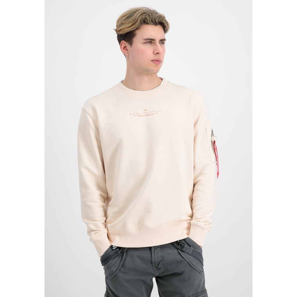 Alpha Industries Sweater »ALPHA INDUSTRIES Men - Sweatshirts Double Layer Sweater«