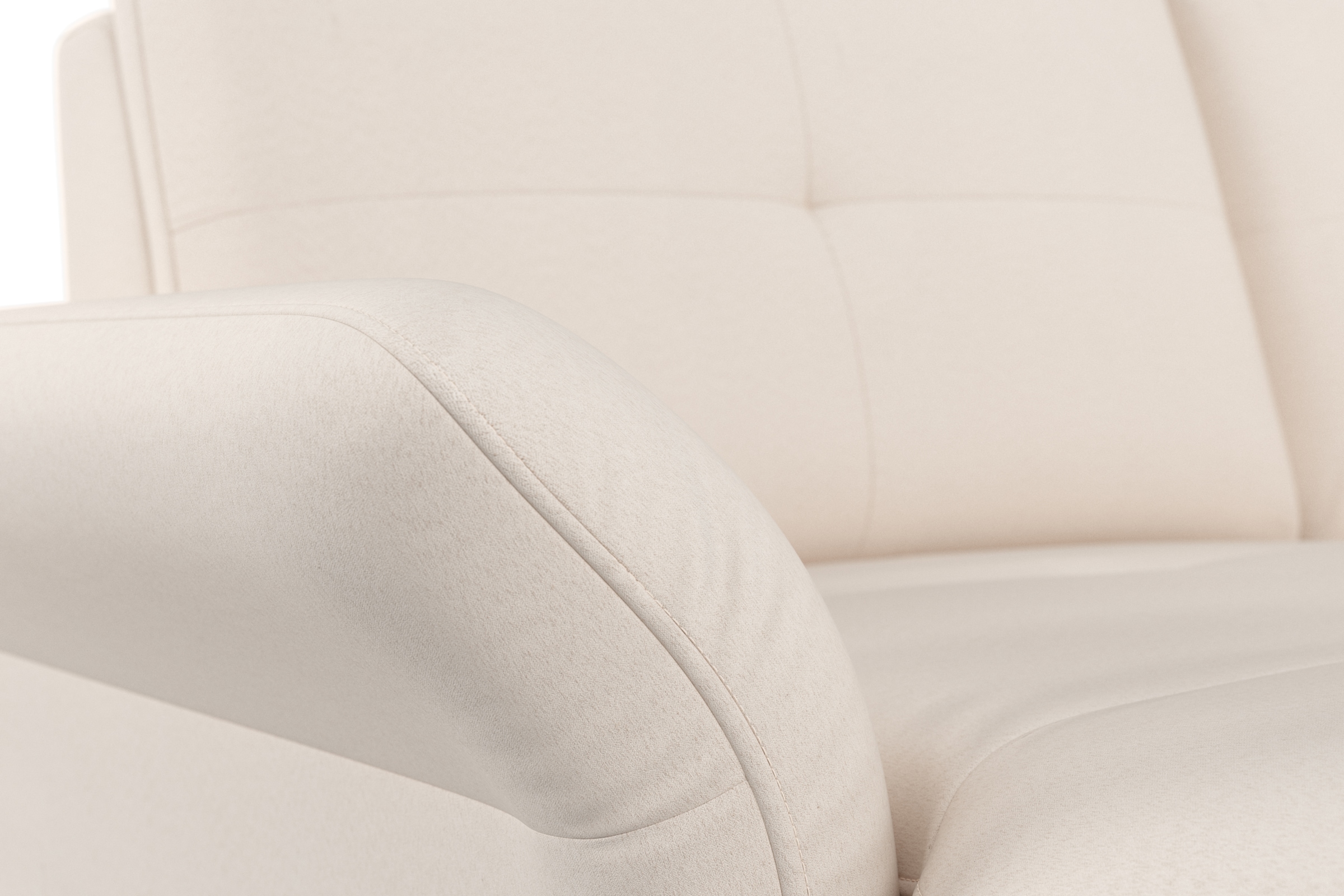Places of Style Wohnlandschaft »Calando U-Form«, wahlweise mit Bettfunktion, Bettkasten und Armteilfunktion