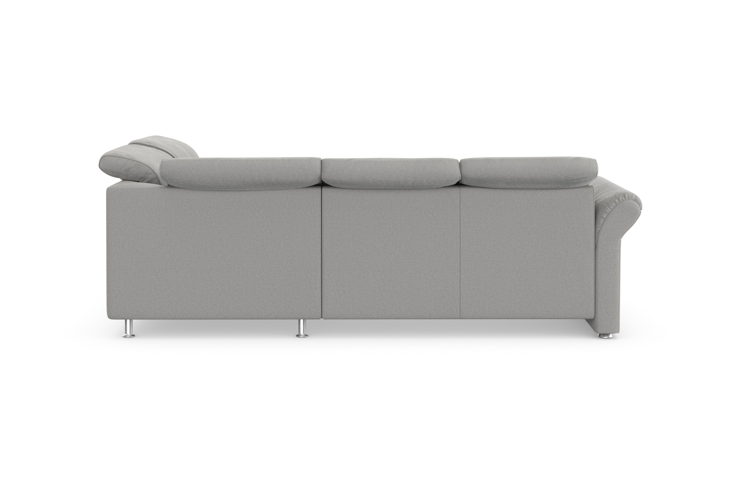 sit&more Ecksofa »Apulia L-Form«, wahlweise Bettfunktion, Bettkasten und Kopf- und Armteilverstellung