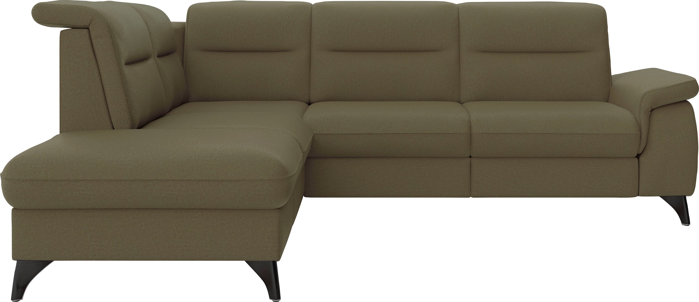sit&more Ecksofa »Astoria L-Form«, wahlweise mit motorischer Relaxfunktion