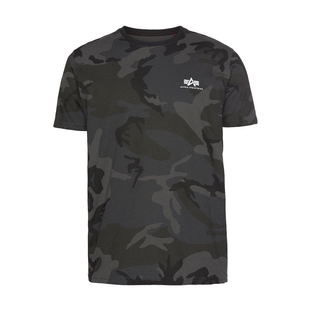 Alpha Industries Rundhalsshirt »Backprint T Camo«