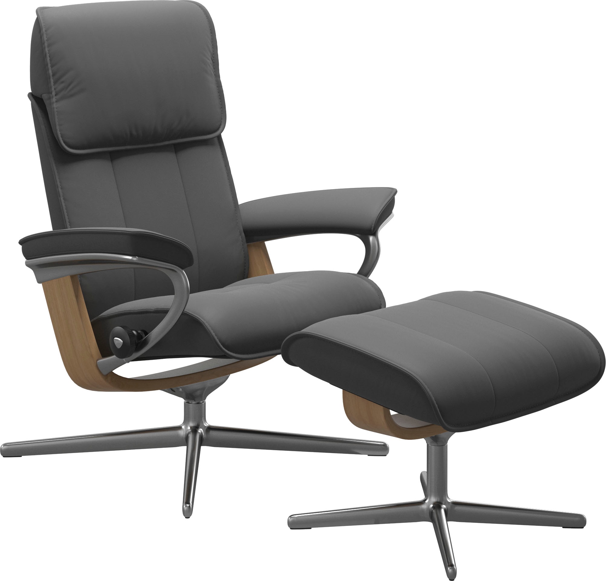 Stressless® Relaxsessel »Admiral«, (Set, Relaxsessel inkl. Hocker), mit Cro günstig online kaufen