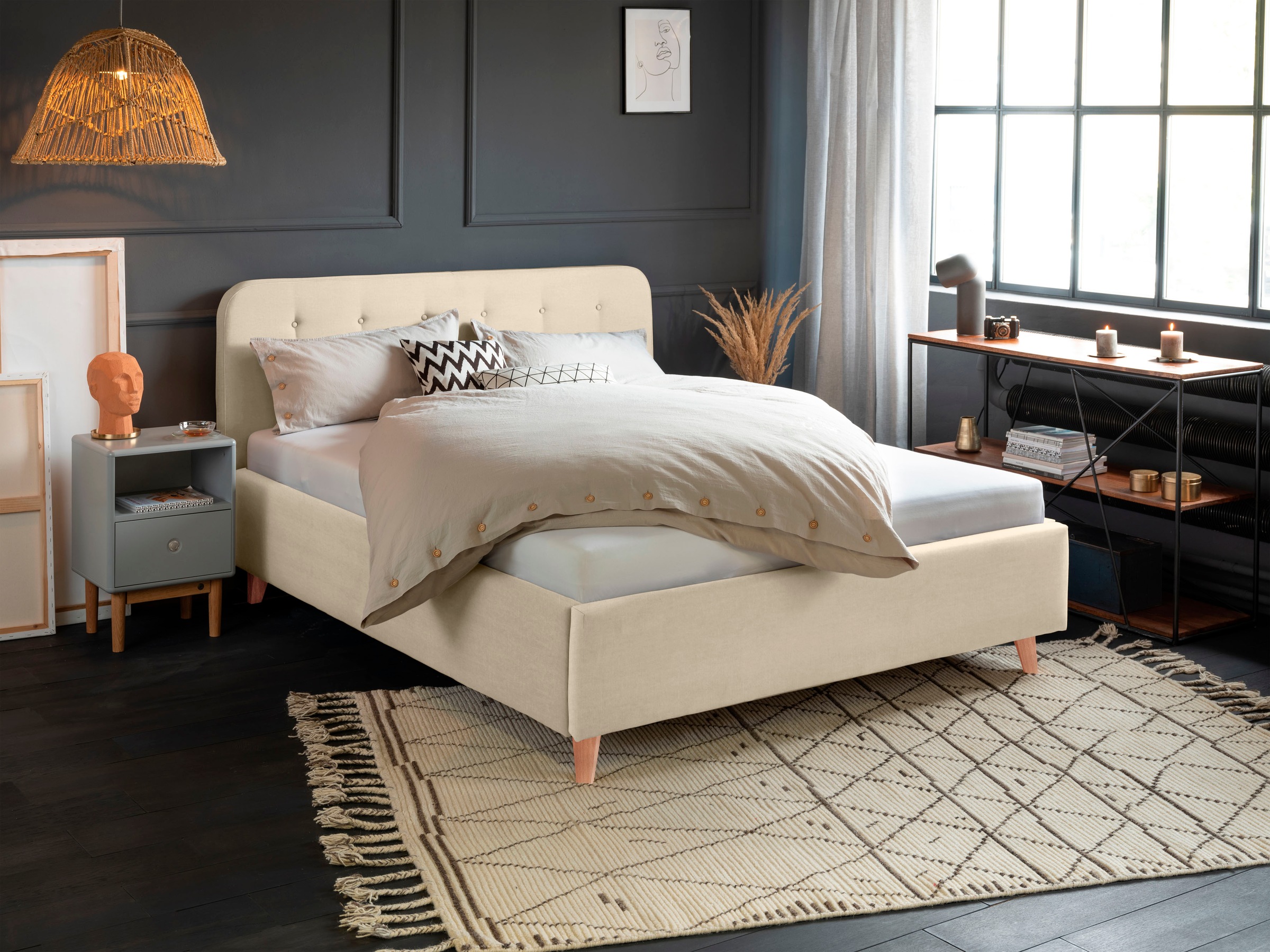 2. Bild von TOM TAILOR HOME Polsterbett »NORDIC BED«
