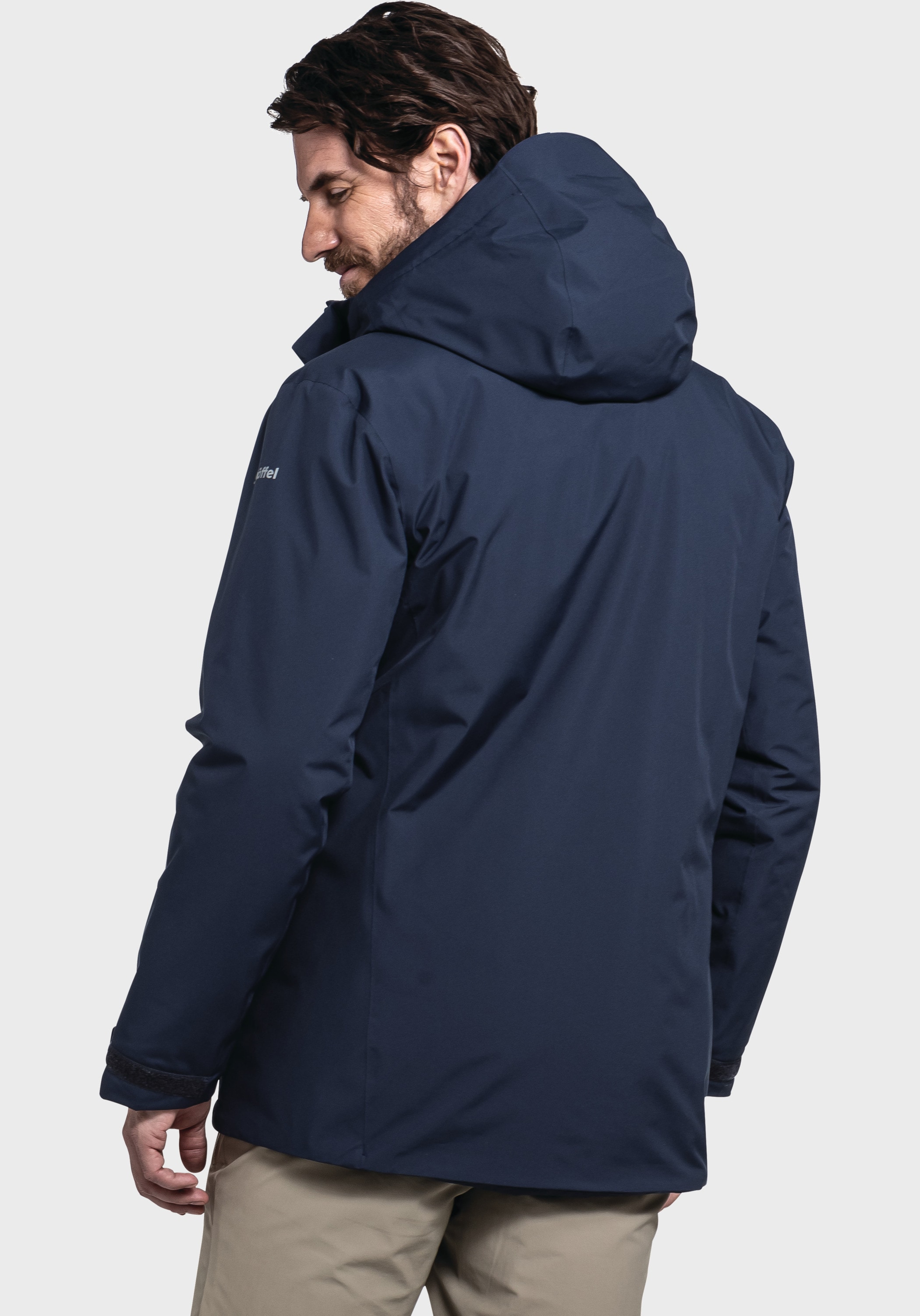 Schöffel Langjacke »Hiking Parka Style Froda MNS«, mit Kapuze