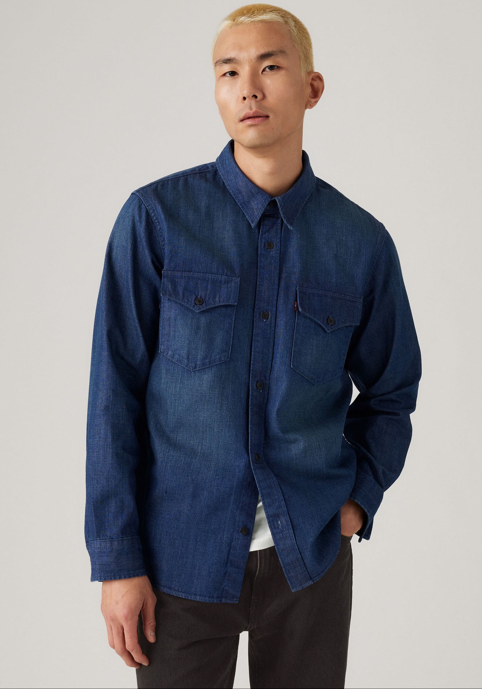 Levi's® Jeanshemd »RELAXED FIT WESTERN«, im Western-Stil