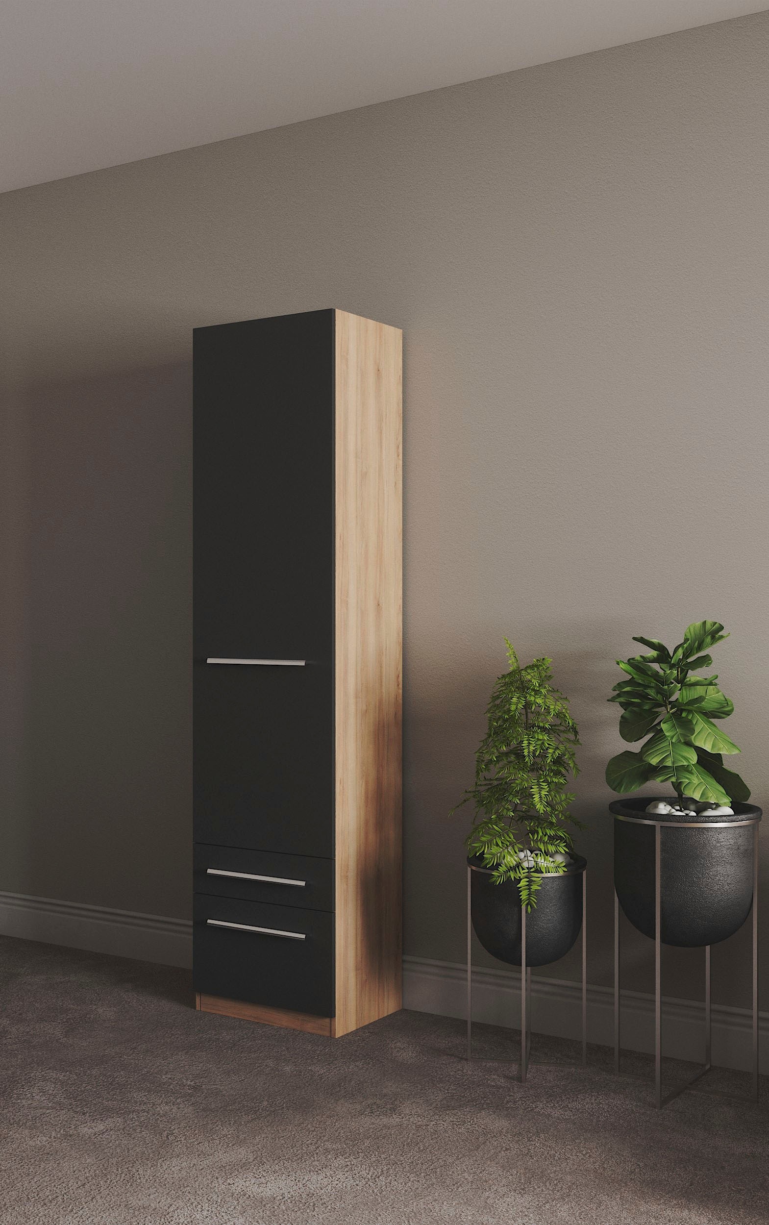 priess Kleiderschrank »Schrank Garderobe Wäscheschrank Barcelona in 5 Breit günstig online kaufen