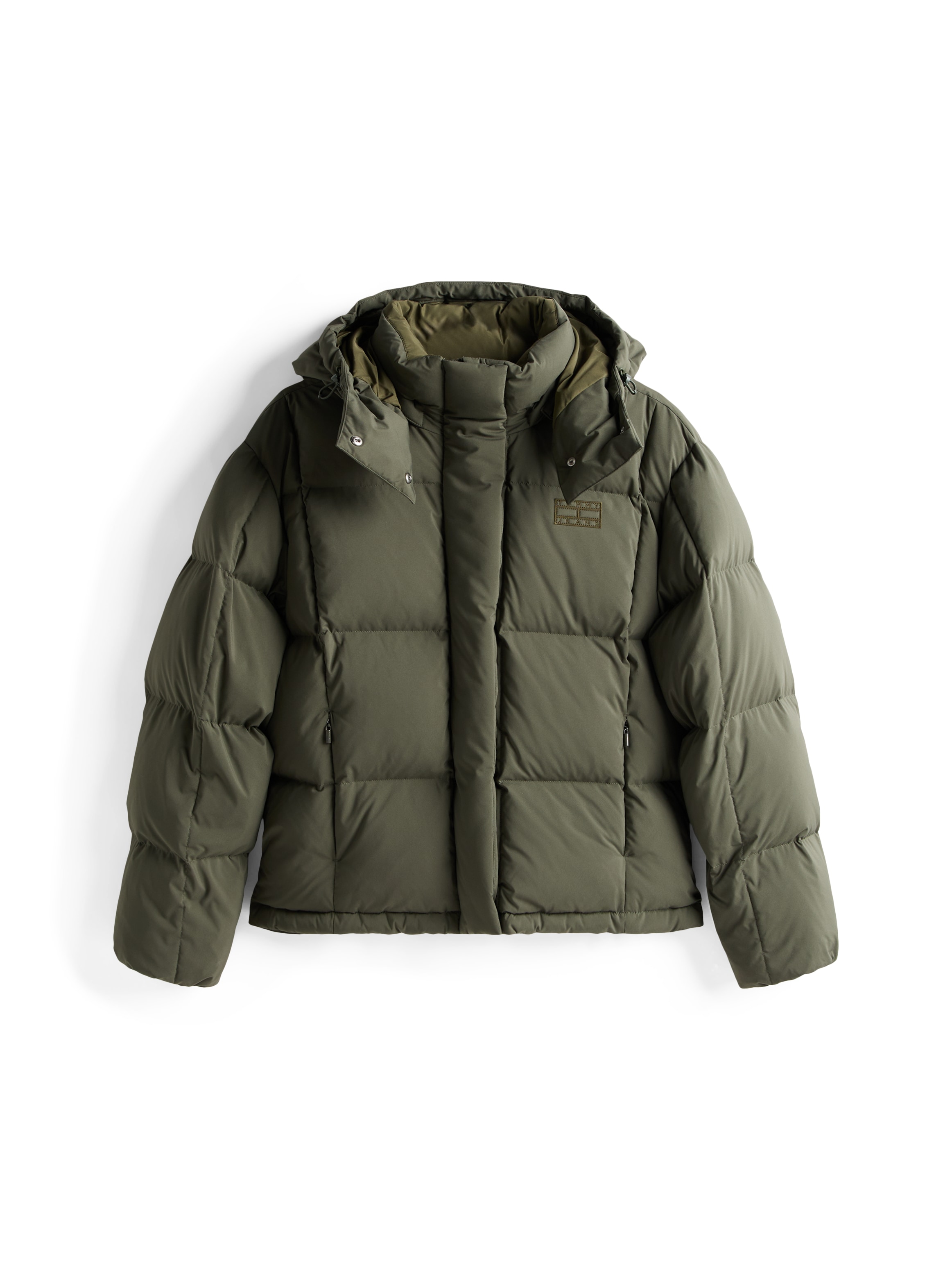 Tommy Jeans Steppjacke »TJW ALASKA GRID DOWN JACKET EXT« mit Kapuze