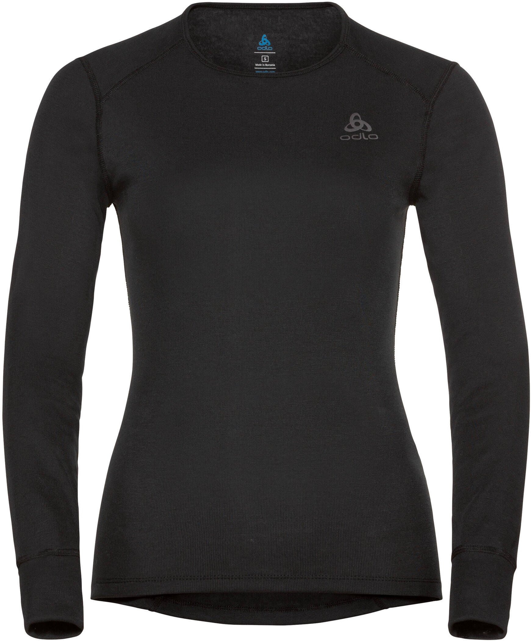 Odlo Funktionsshirt »BL TOP crew neck l/s-ACTIVE WARM« mit Rundhalsausschnitt, langärmlig, schnell trocknend, atmungsaktiv