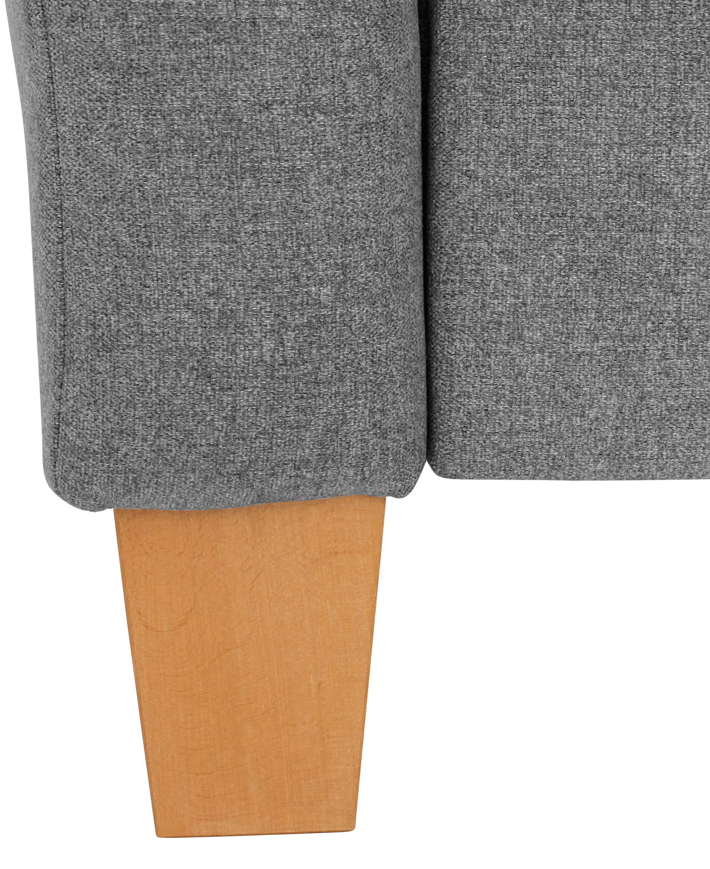 Home affaire Ecksofa »Conville L-Form«, Federkern, wahlweise mit Bettfunktion und Bettkasten bzw. Stauraum