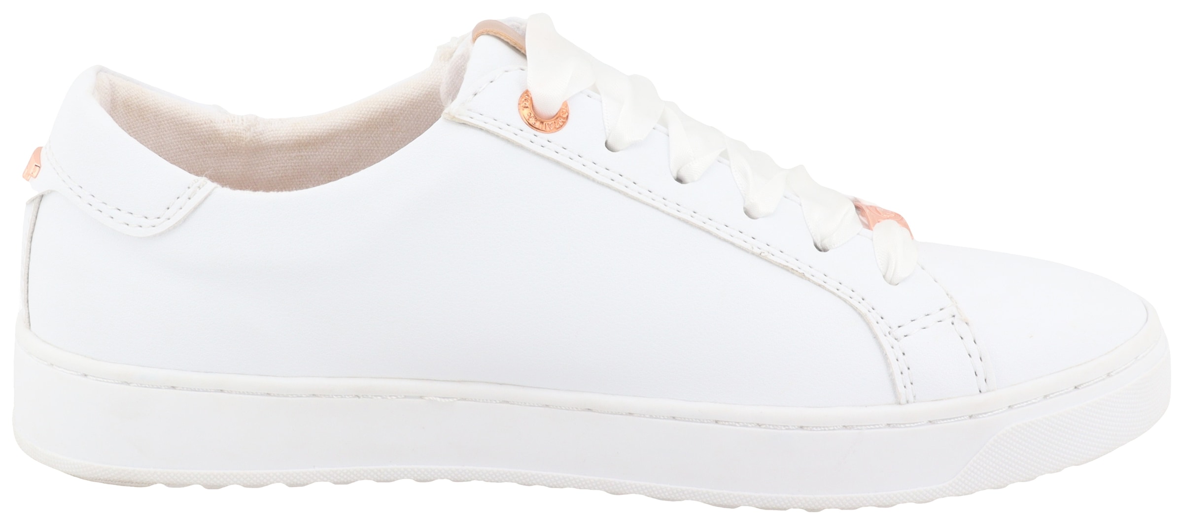 TOM TAILOR Plateausneaker, mit buntem Blütenprint, Freizeitschuh, Halbschuh, Schnürschuh