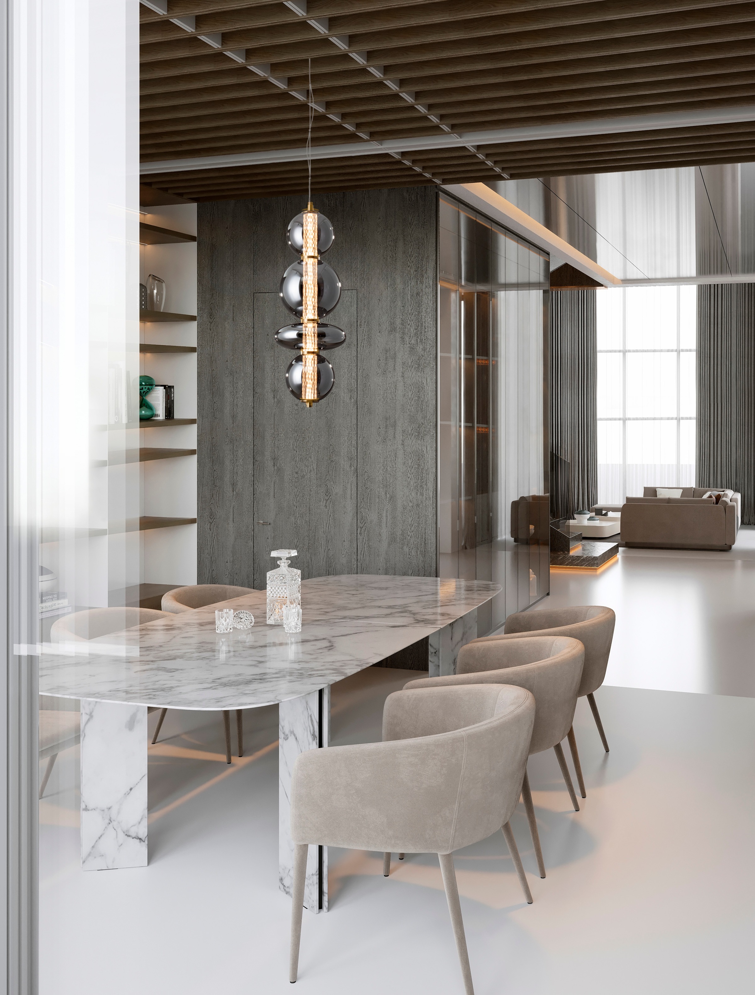 Nova Luce Pendelleuchte »NAVI« LED-Modul 1 Stk. Warmweiß günstig online kaufen