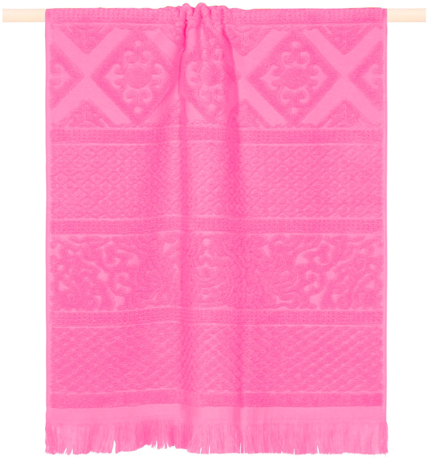 PAD Strandtuch »Harlem« Made in Europe Pink Obermaterial: 100% Baumwolle B/L: 100 cmx180 cm