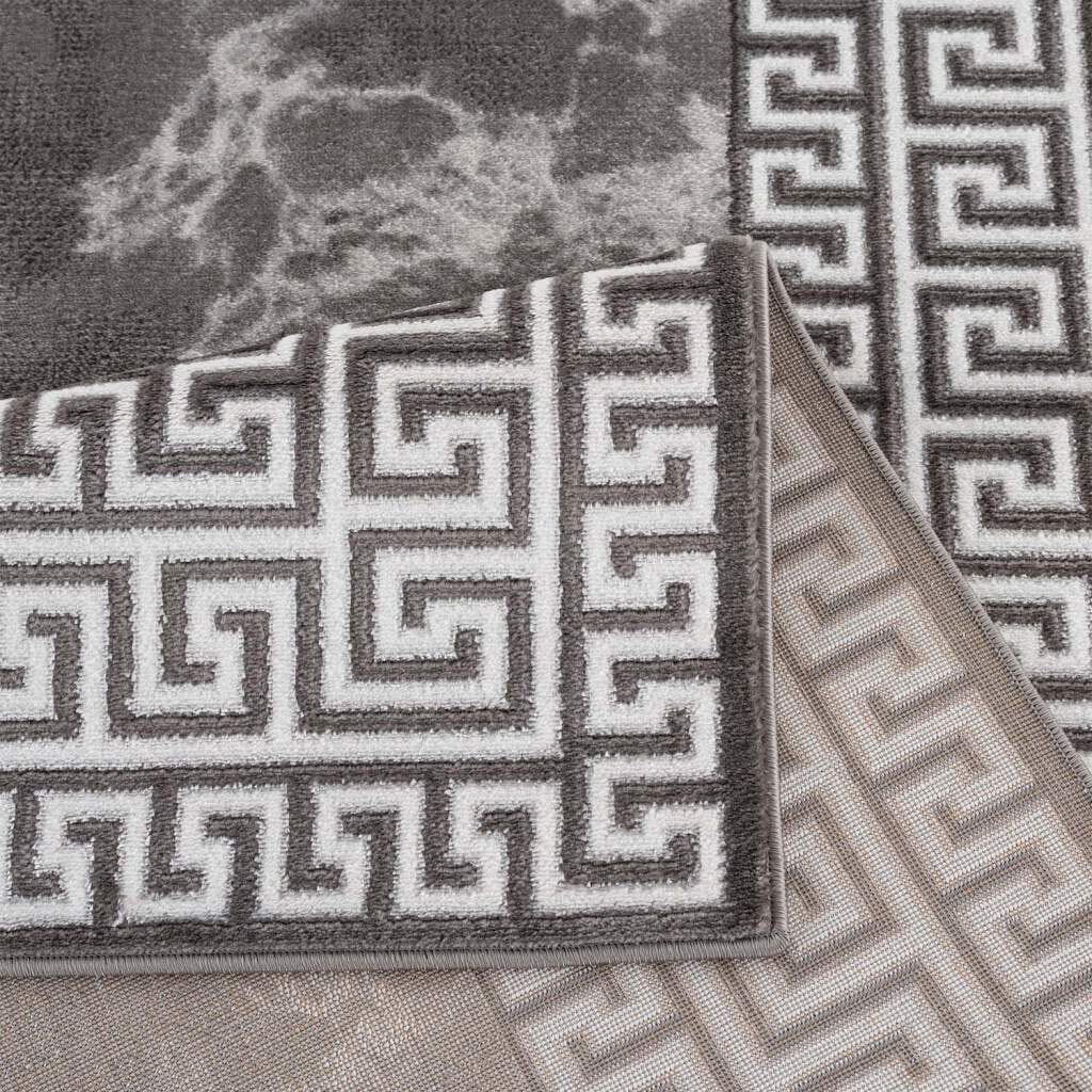 Carpet City Teppich »Chic« rechteckig 11 mm Höhe Kurzflor, Bordüre, Weicher Flor, ideal für Wohnzimmer & Schlafzimmer