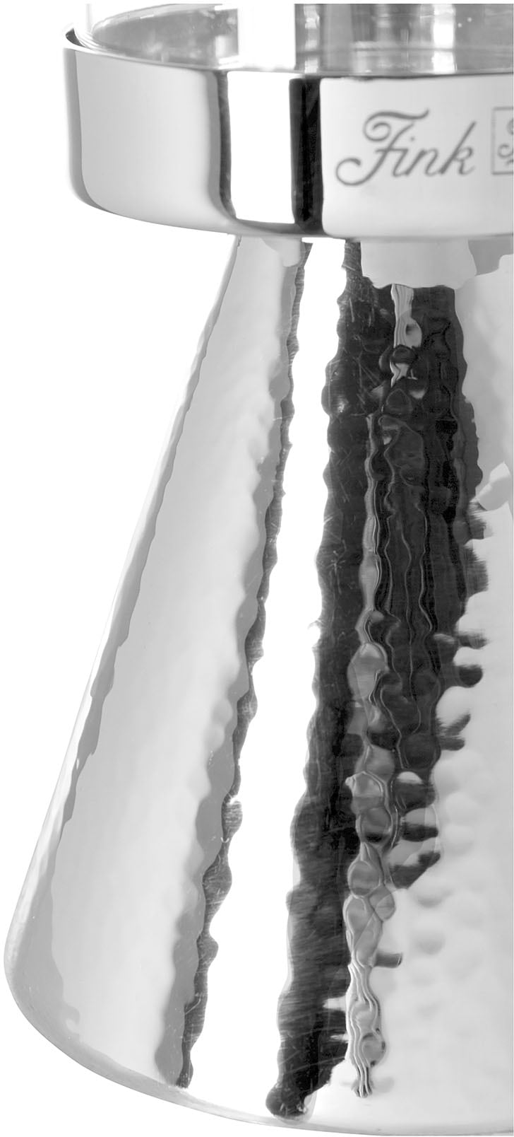 Fink Kerzenleuchter »YAMA«, (1 St.), Stumpenkerzenhalter aus Edelstahl, Ø  ca. 10 cm online kaufen