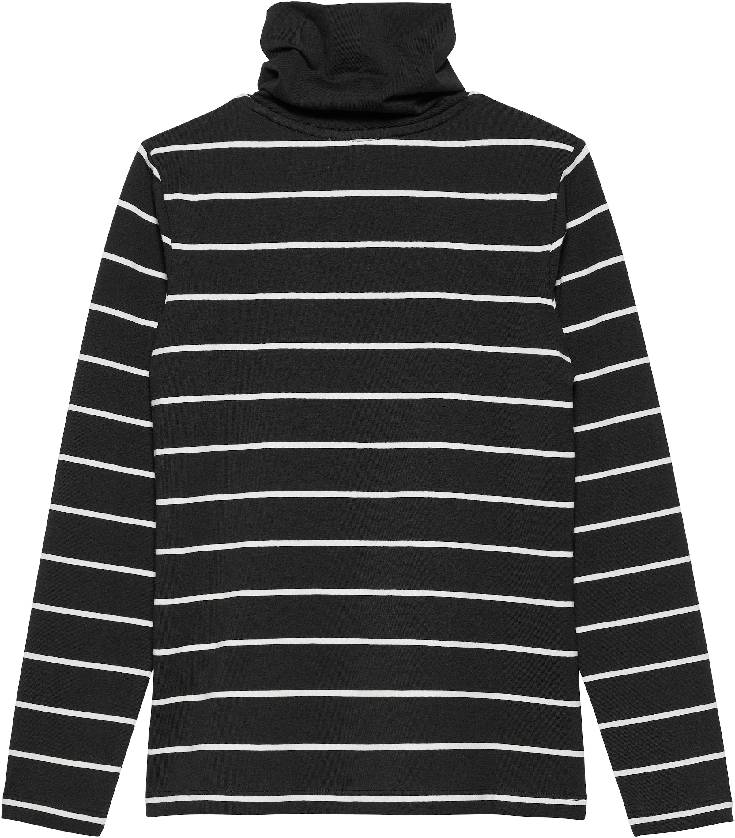 Calvin Klein Jeans Rollkragenshirt »Slim Roll Neck Stripe Ls T-Shirt«, für Kinder bis 16 Jahre und mit Logoschriftzug