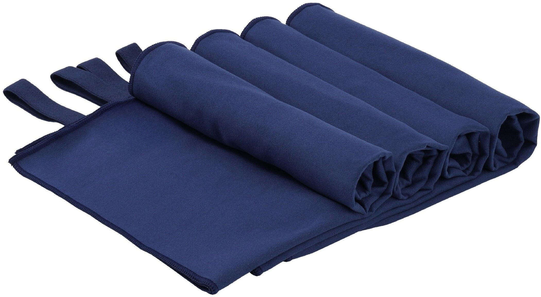 Handtücher OTTO HOME "Leoa, diverse Größen, Sporthandtuch, Reisehandtuch, Strandtuch", marine, B:100cm L:50cm