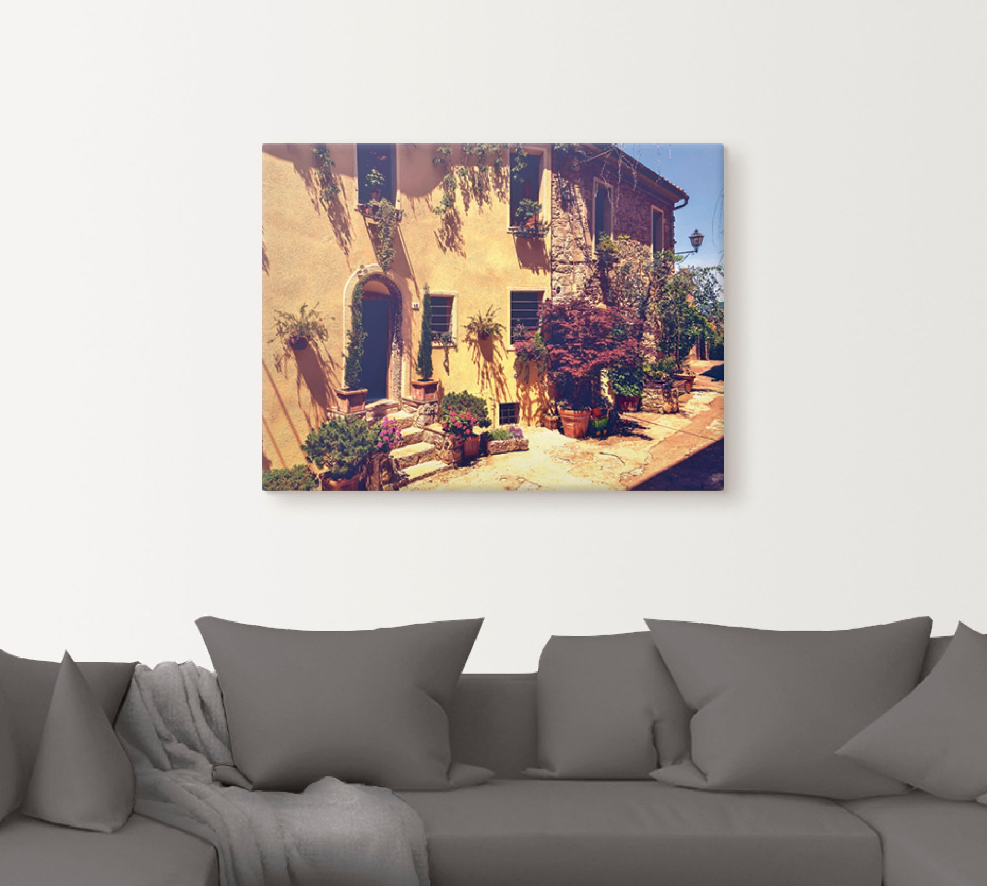 Artland Wandbild »Siena Toskana«, Europa, (1 St.), als Leinwandbild, Poster, Wandaufkleber in verschied. Größen