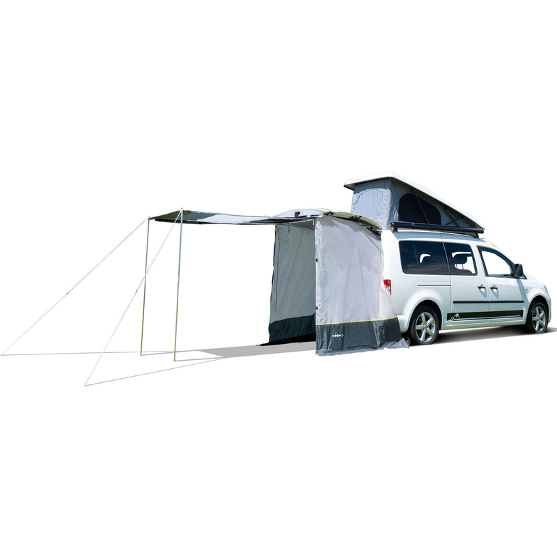 BRUNNER Buszelt »Pilote Heckzelt VW Caddy Heckklappenzelt« 2 Personen 1 Stk. tlg. grau
