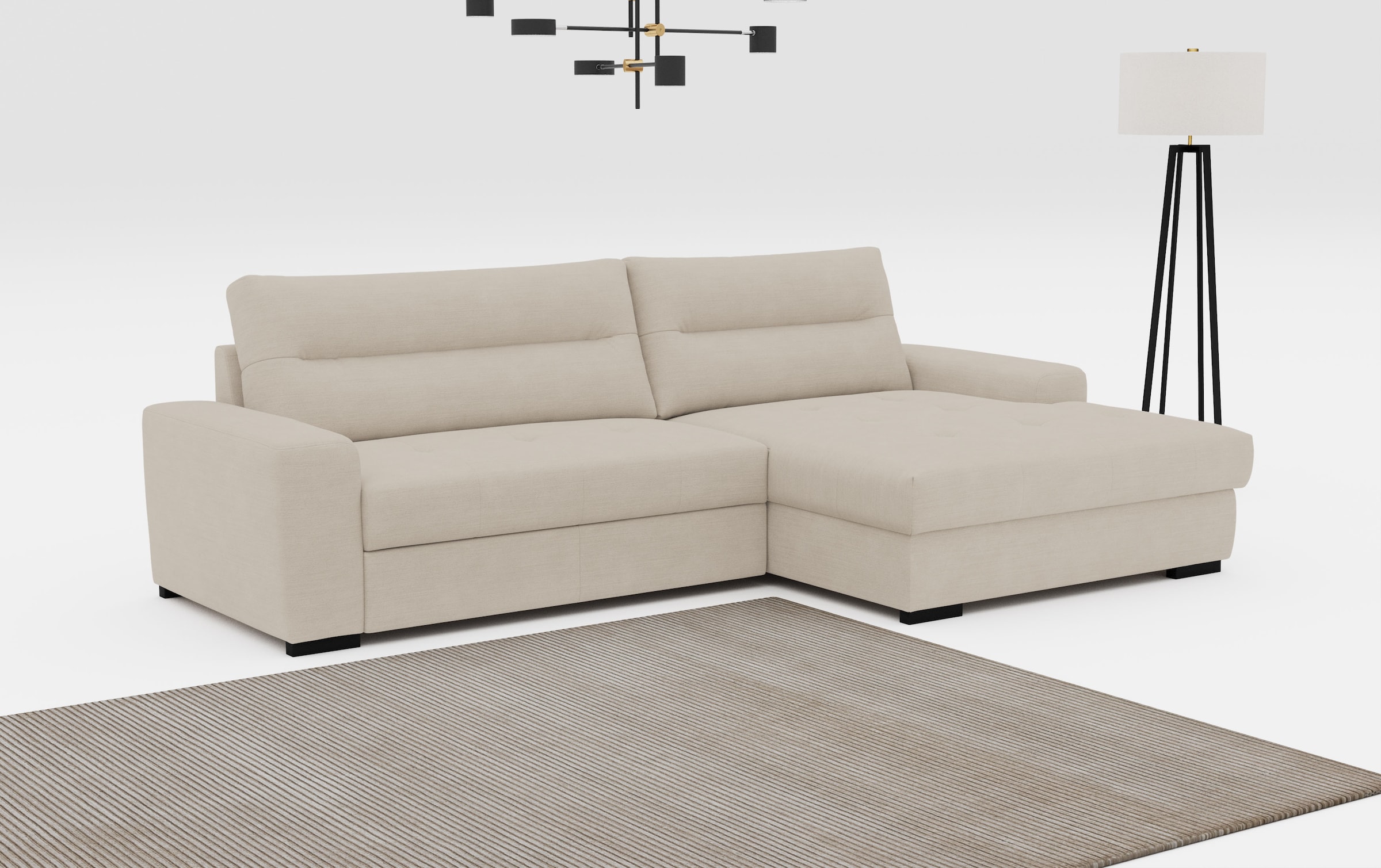 COTTA Ecksofa "Cappa L-Form", wahlweise mit Bettfunktion & Bettkasten günstig online kaufen