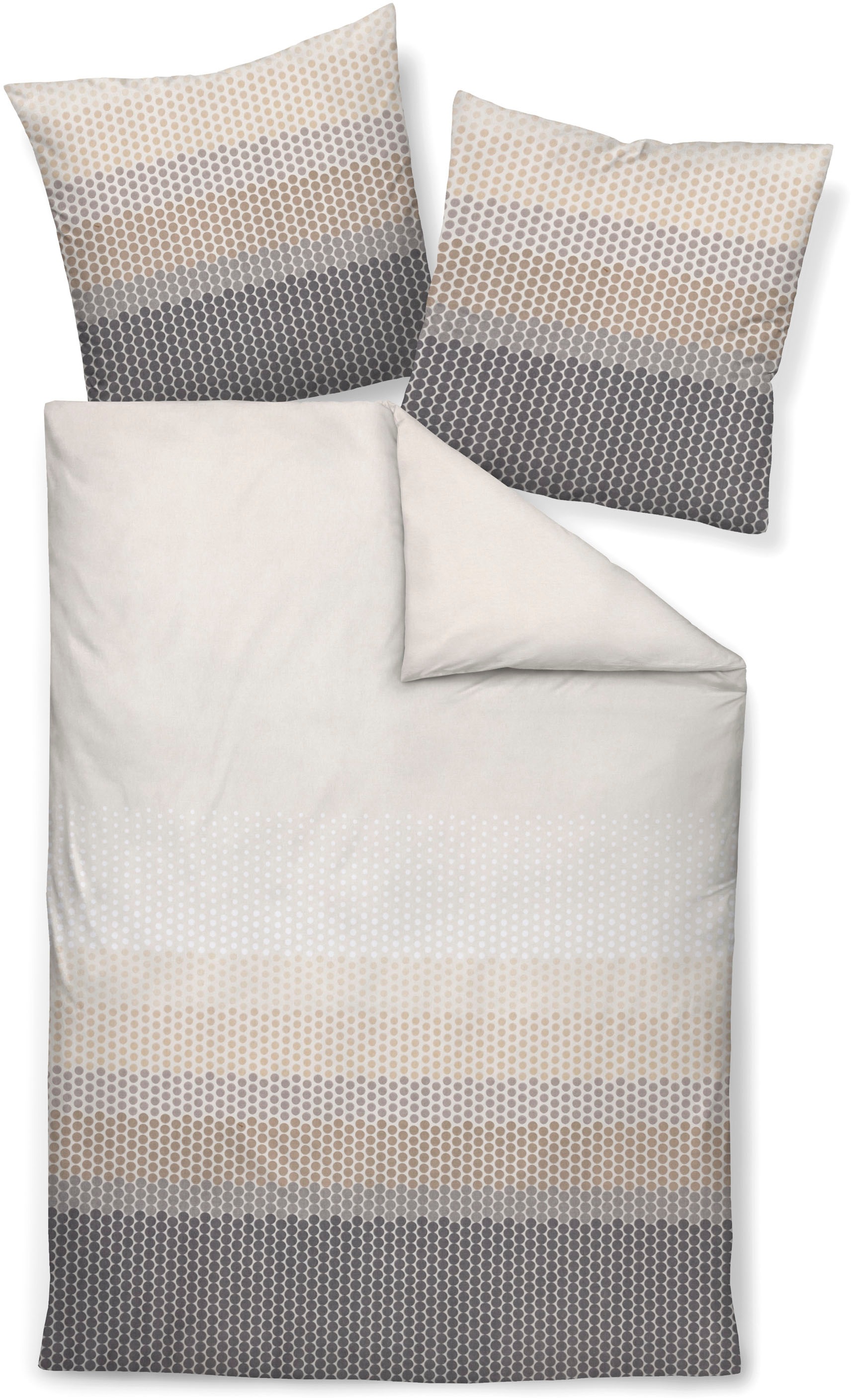 Janine Bettwäsche »Feinbiber65171 04« mit Reissverschluss günstig online kaufen