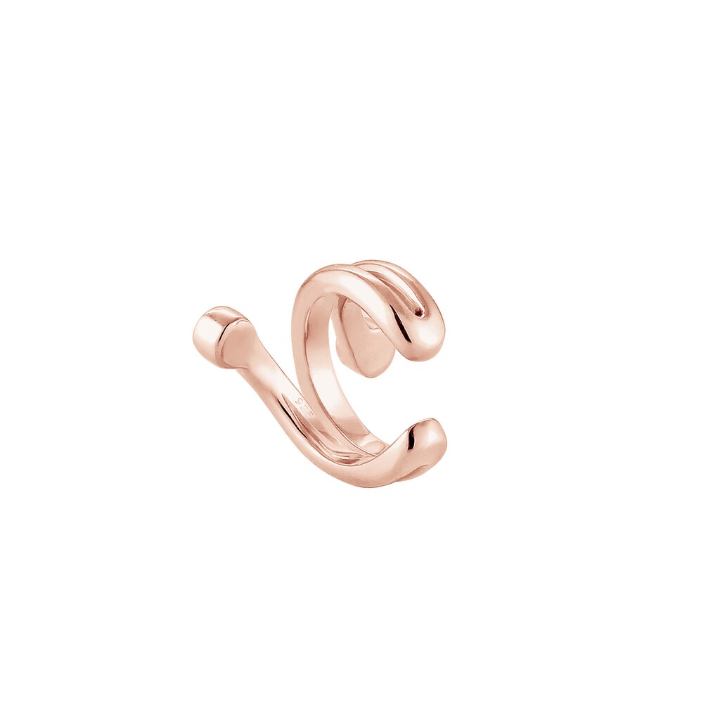 Elli Single-Ohrhaken »Single Earcuff Ohrklemme Kristalle 925 Silber«