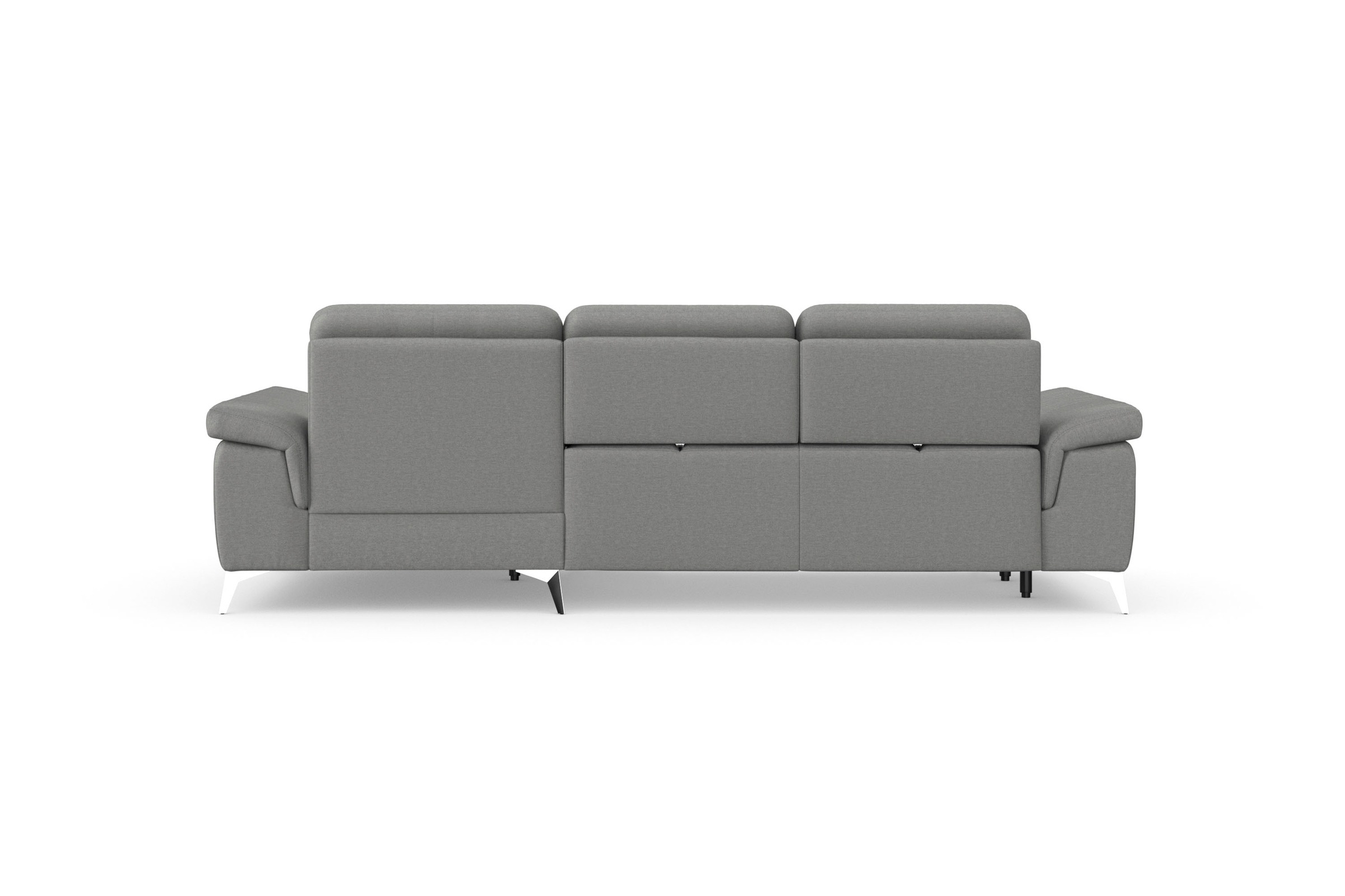sit&more Ecksofa »Padua L-Form«, inklusive Sitztiefenverstellung, Armteilfunktion und Federkern