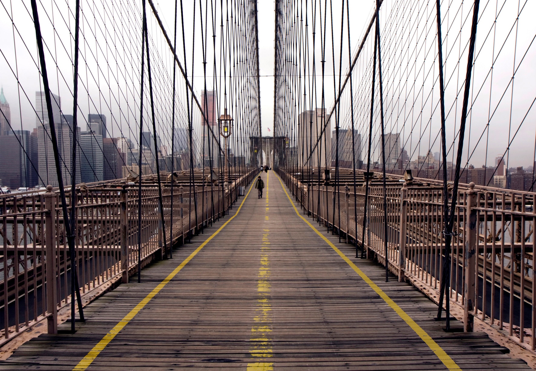 Papermoon Fototapete »Brookly Bridge« günstig online kaufen