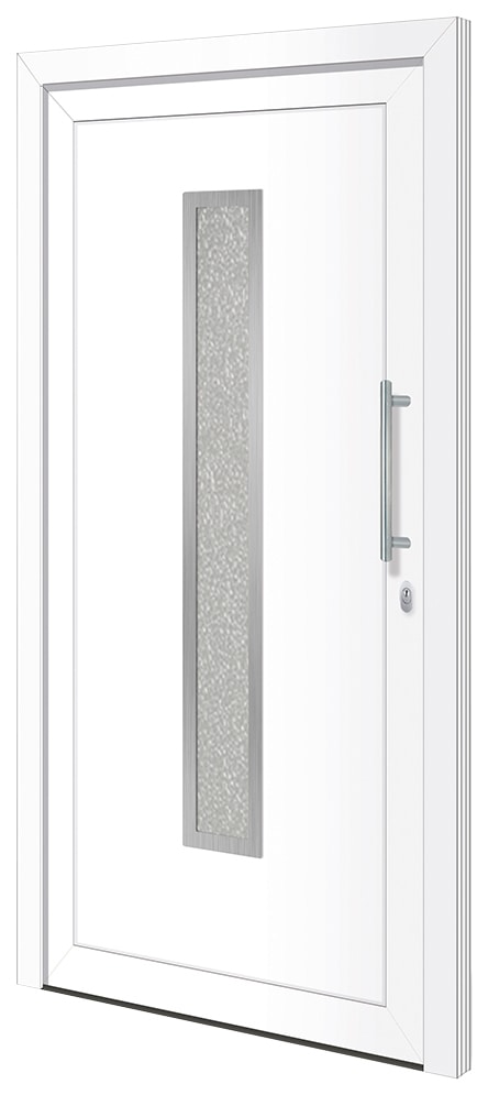 RORO Türen & Fenster Haustür »Otto 16«, BxH: 100x200 cm, weiß, ohne Griff,  inklusive Türrahmen online kaufen