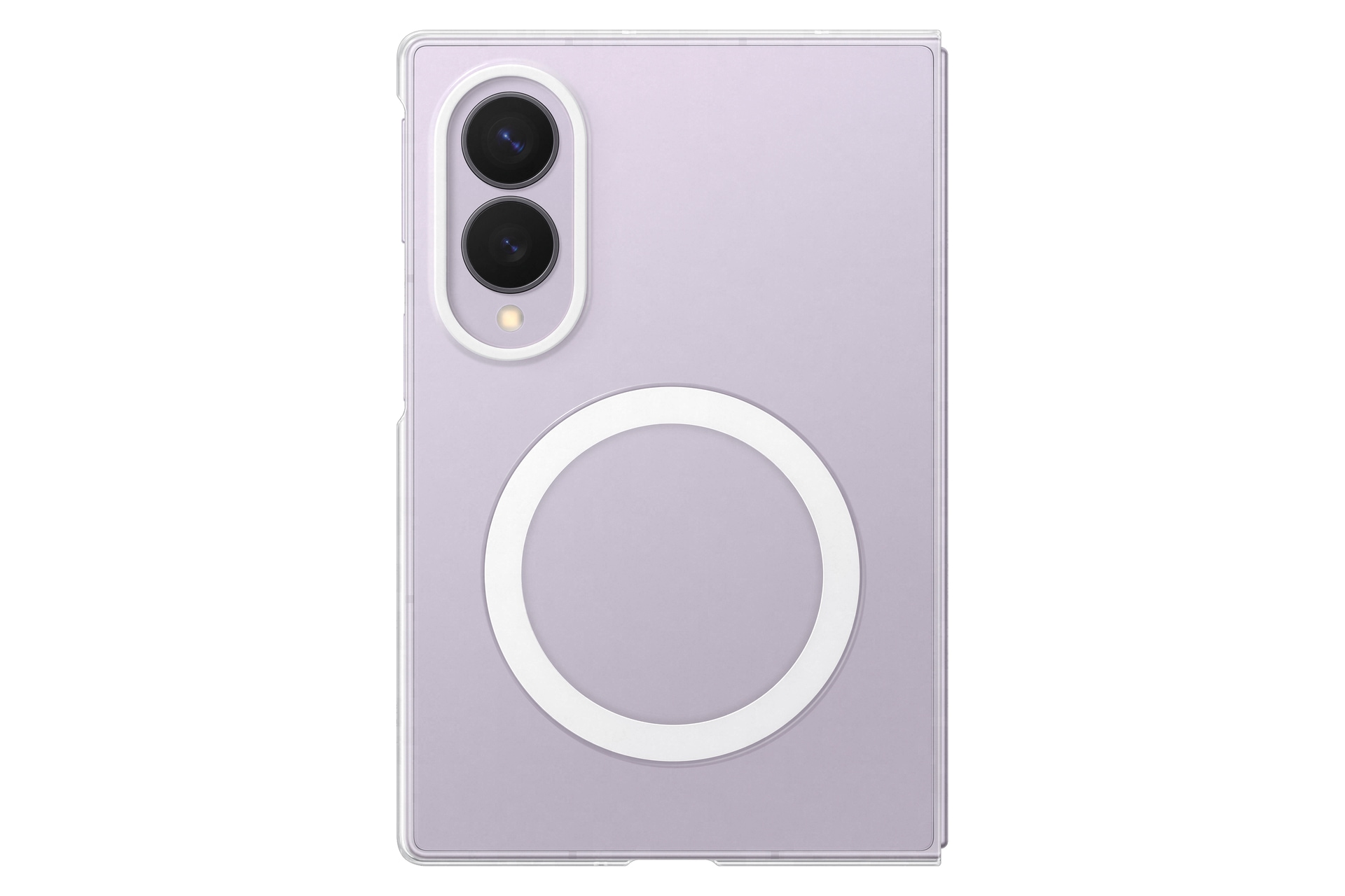 Samsung Smartphone-Hülle »Clear Magnet Case für Galaxy Fold8« Smartphones Backcover, Schutzhülle, Handyschutzhülle, Case, Schutzcase, stoßfest