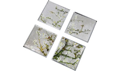 Goebel Glasuntersetzer »Vincent van Gogh - "Mandelbaum silber"«, (Packung, 4 tlg.),... kaufen