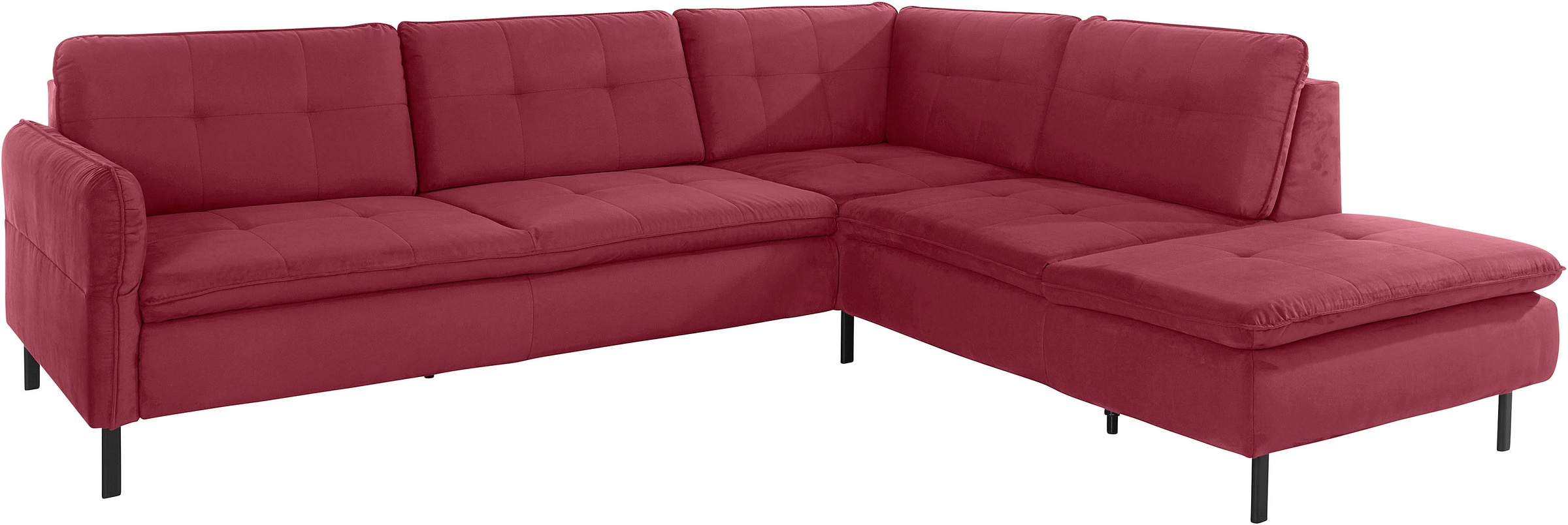 INOSIGN Ecksofa »Birkholm L-Form«, Armlehnverstellung, auch in Easy Clean Bezug - mit Wasser zu reinigen