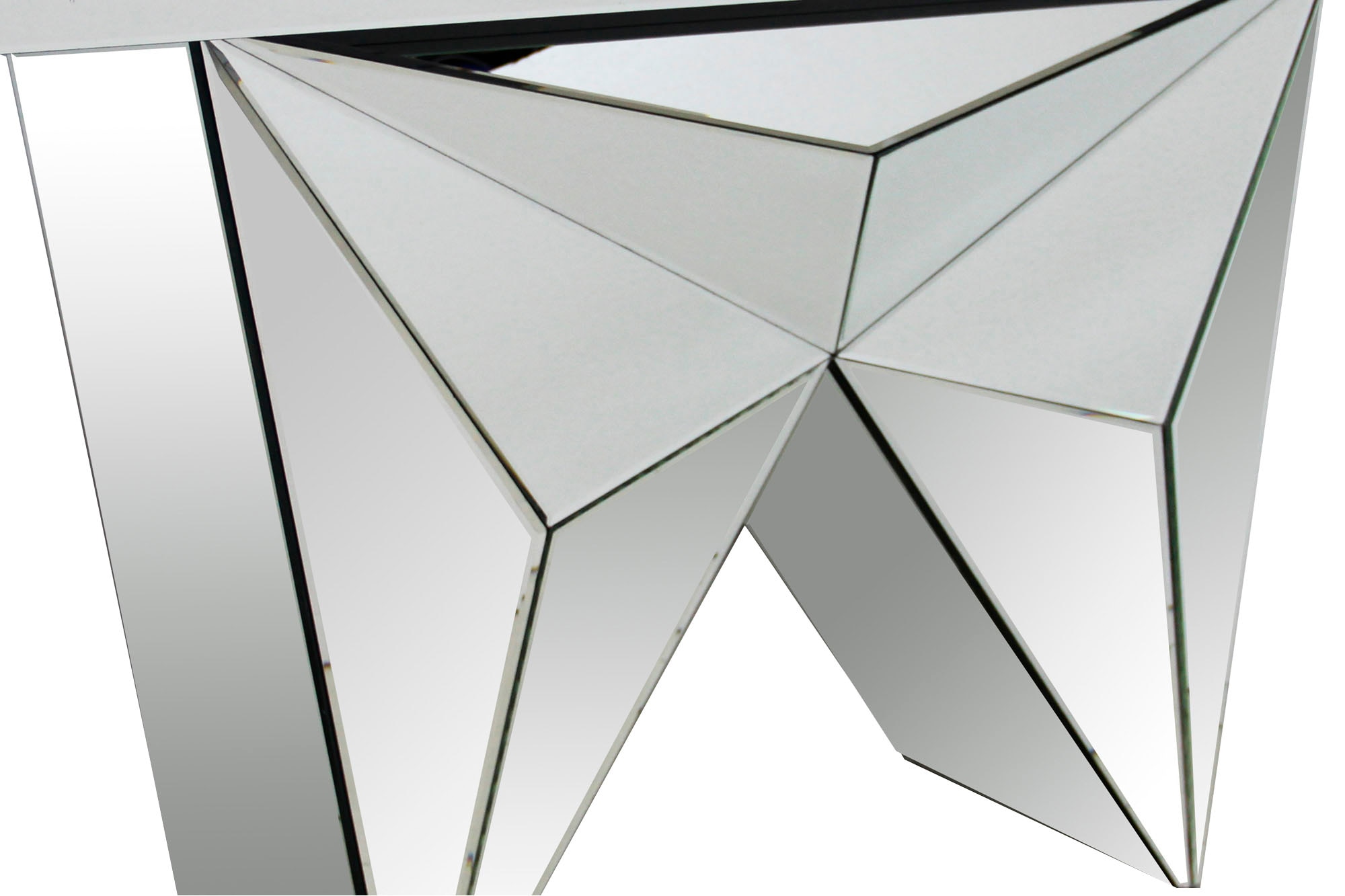 SalesFever Konsolentisch, verspiegelt, in edler Form und besonderer Optik