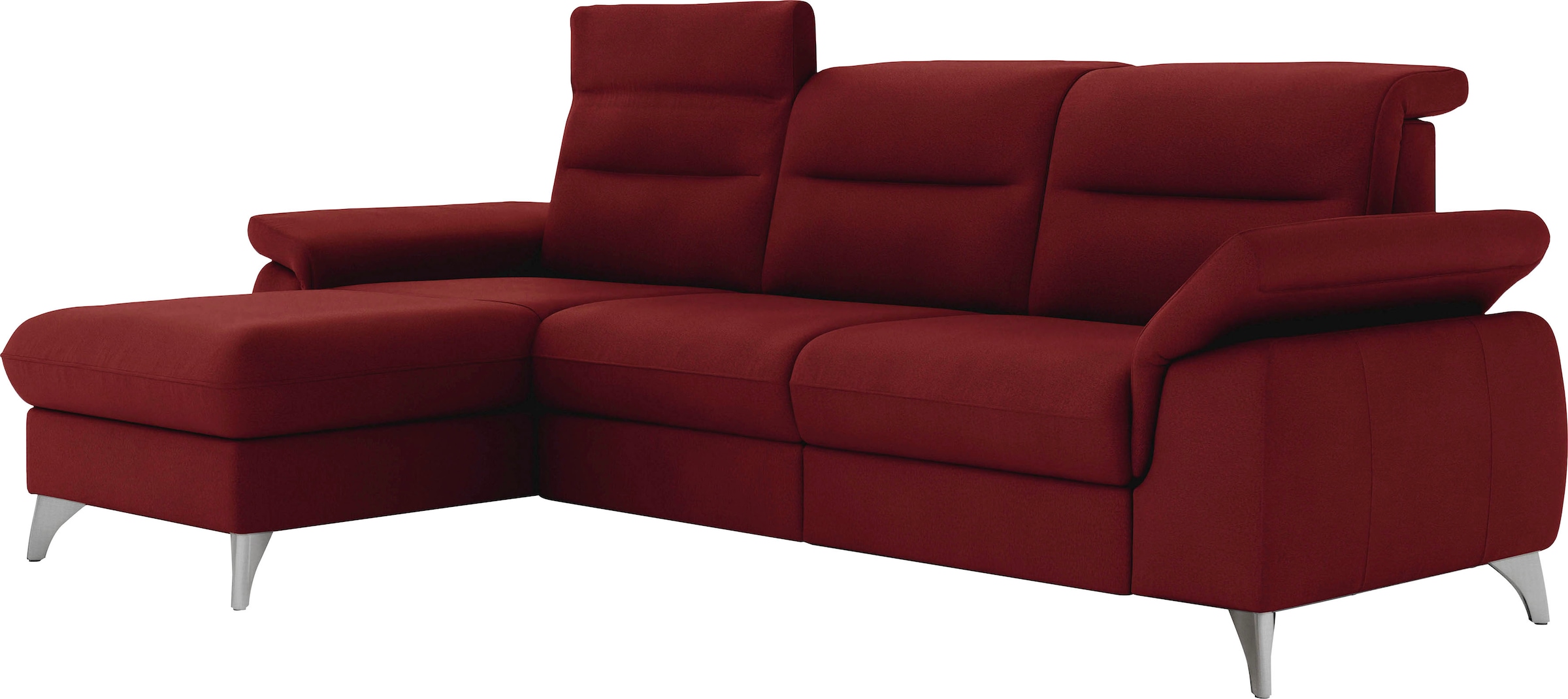 sit&more Ecksofa »Astoria L-Form«, wahlweise mit motorischer Relaxfunktion