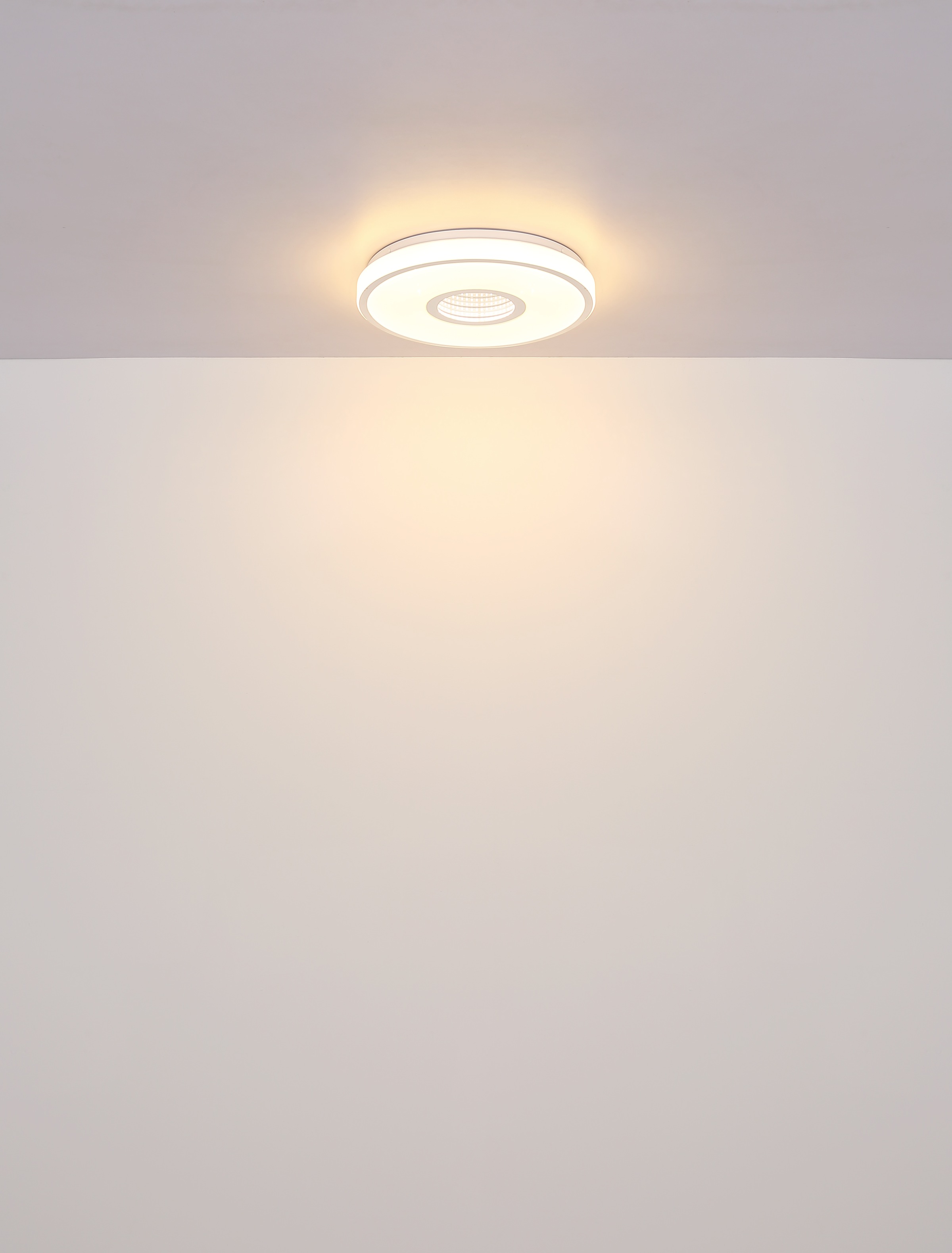 GLOBO LIGHTING LED Deckenleuchte »ASTANIA« LED-Modul 1 Stk. Warmweiß Deckenlampe/rund/Wohnzimmer/Schlafzimmer/elegant
