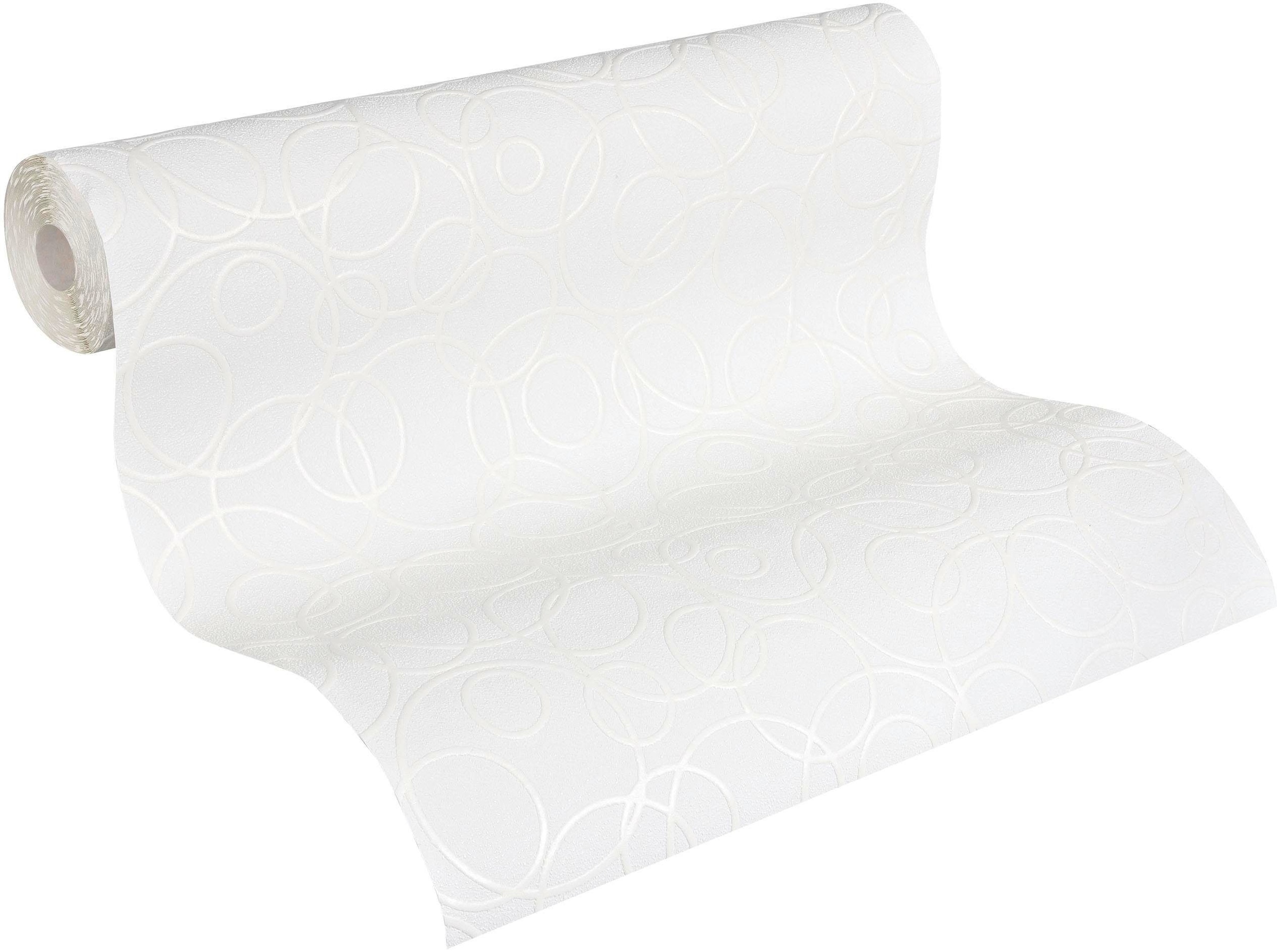 A.S. Création Vliestapete »Meistervlies«, 3D-Optik-geometrisch-grafisch, Vlies Vinyl Wand Decke Schräge Tapeten Wohnzimmer Schlafzimmer Küche