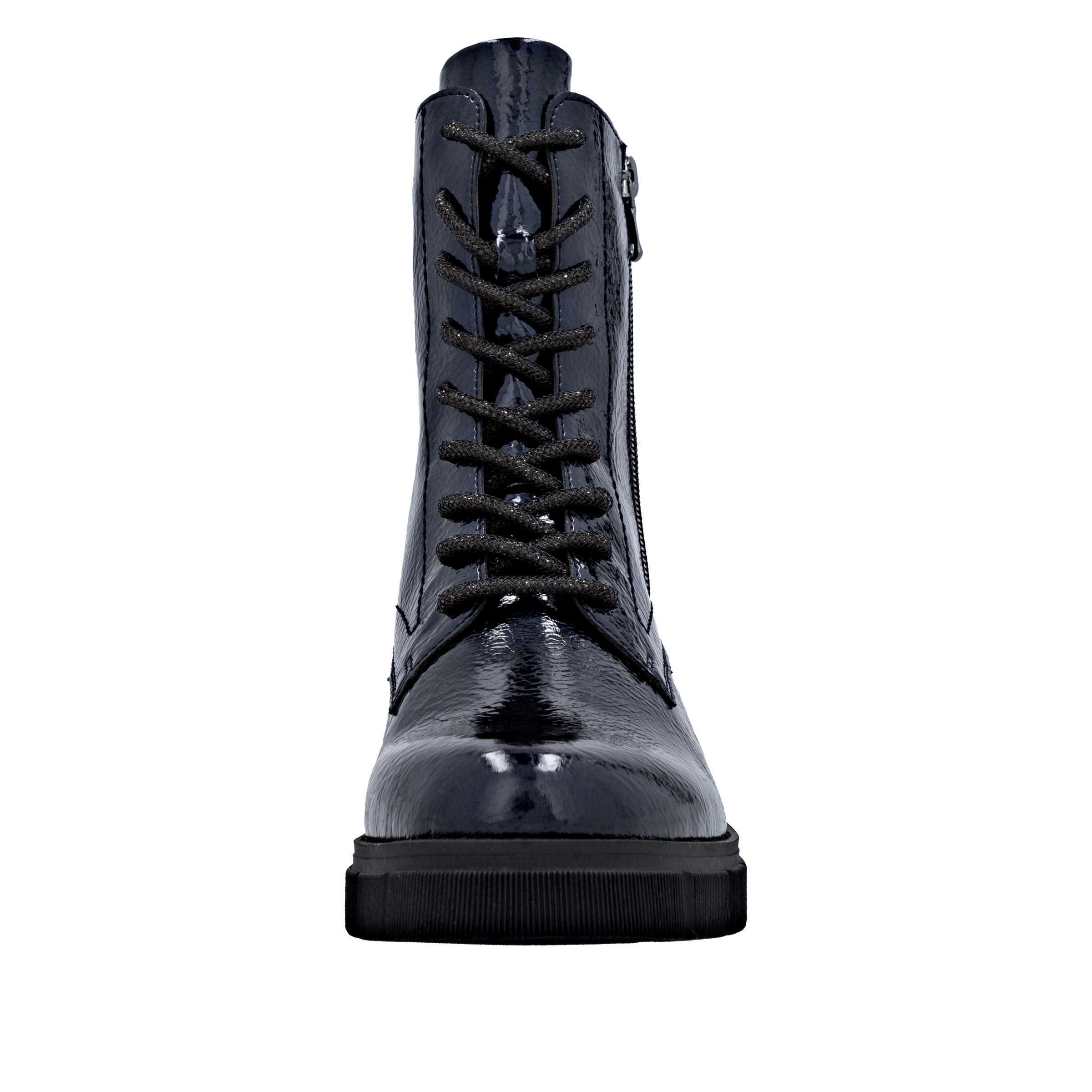 Remonte Schnürstiefelette, Schnürboots, Stiefelette, Profilsohle, mit Glitzer-Schnürsenkel