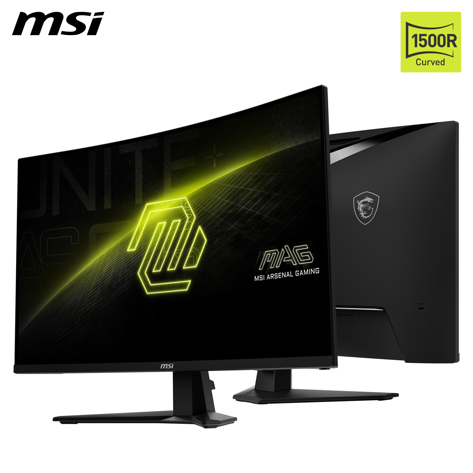 MSI Gaming-Monitor »MAG 32C6X«, 80 cm/32 Zoll, 1920 x 1080 px, Full HD, 1 ms Reaktionszeit, 250 Hz, 3 Jahre Herstellergarantie