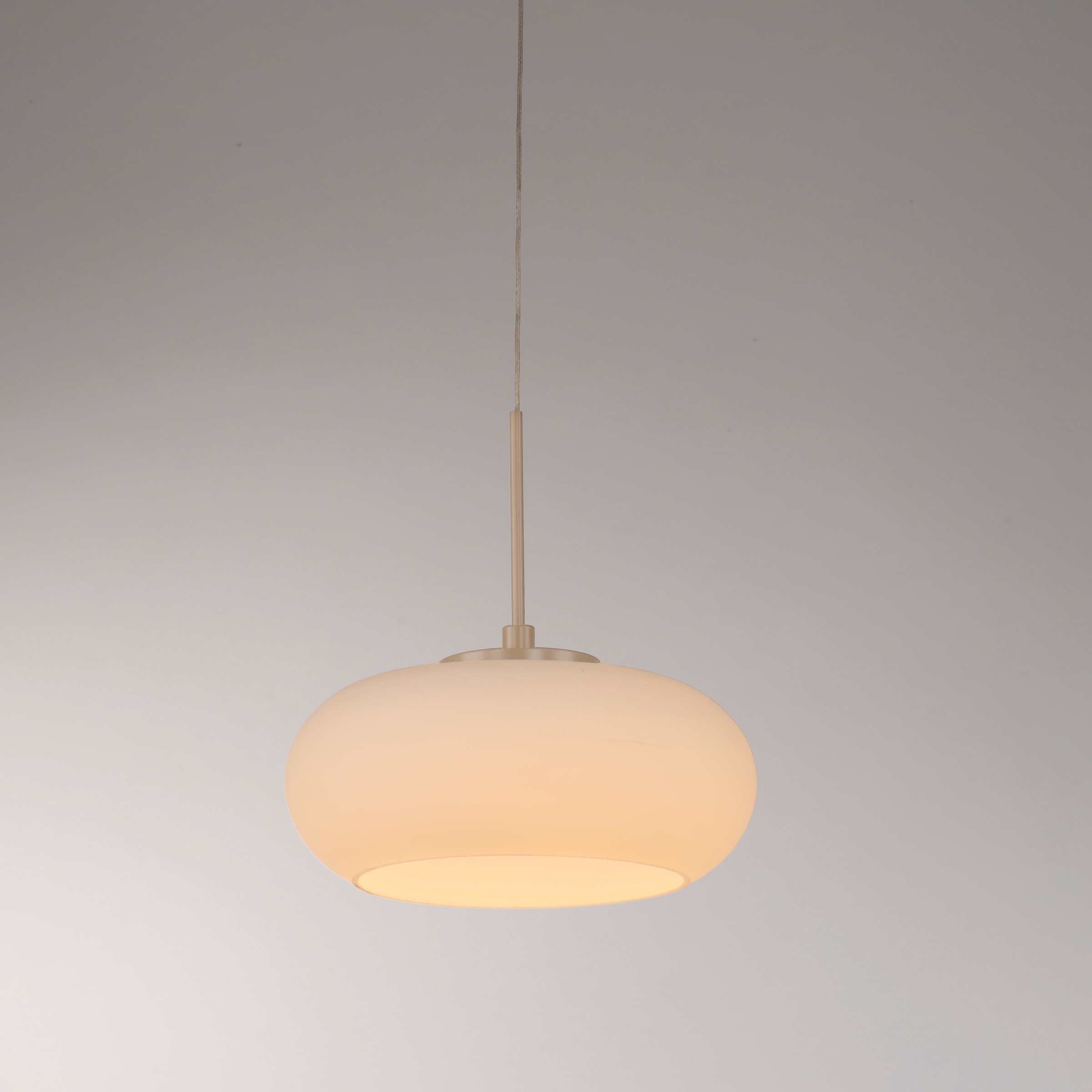 SCHÖNER WOHNEN-Kollektion LED Pendelleuchte »RIVERA« LED-Board 1 Stk. Warmweiß Modernes Design, warmweiß, dimmbar & höhenverstellbar in Sandbrise